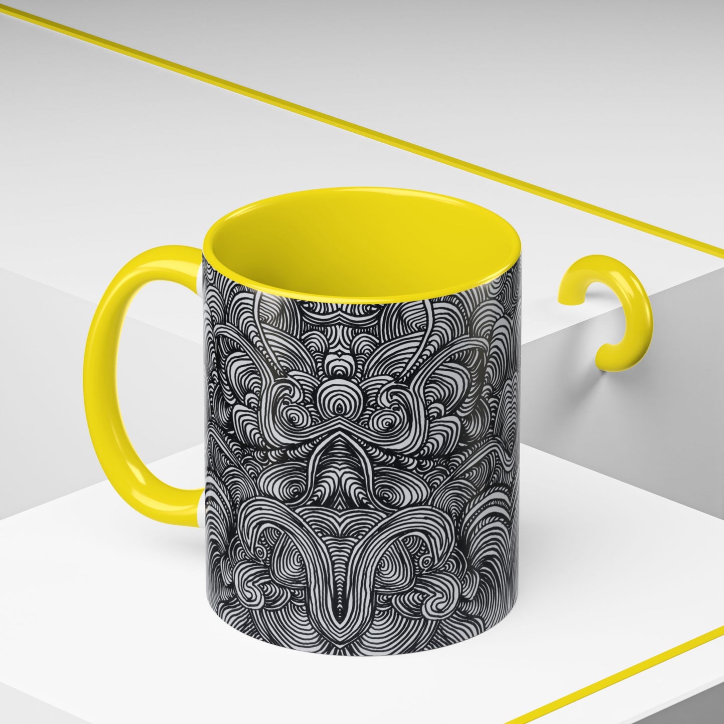 11oz/15oz Original Line Art Coffee Mug - Liquid