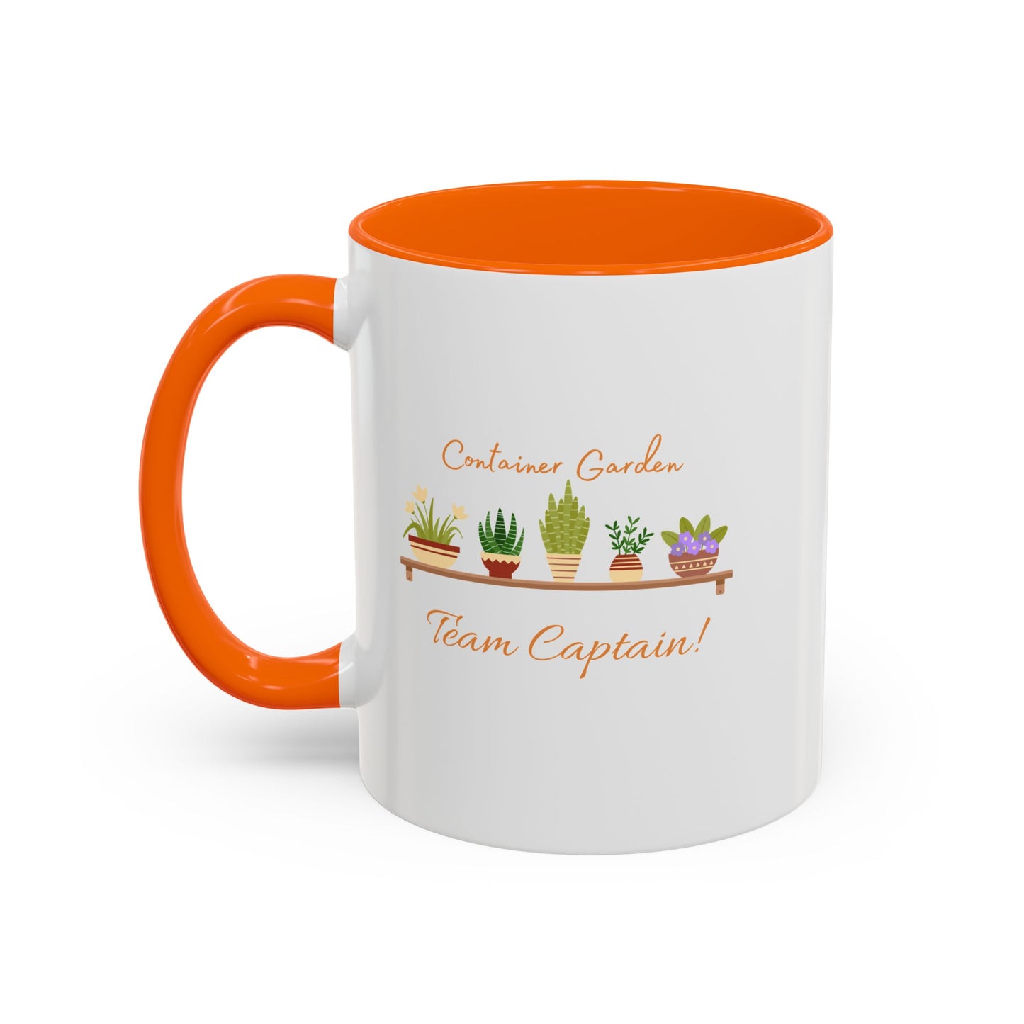 11oz/15oz Garden Themed Container Garden Team Captain Plant Parent Coffee Mug