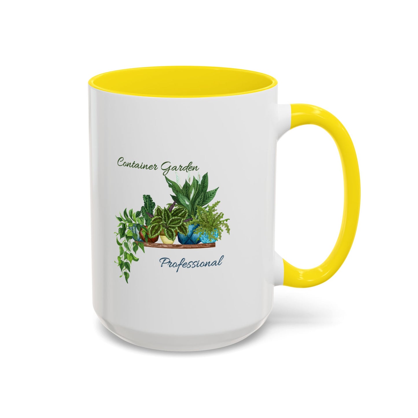 11oz/15oz Garden Themed Coffee Mug Container Garden Professional