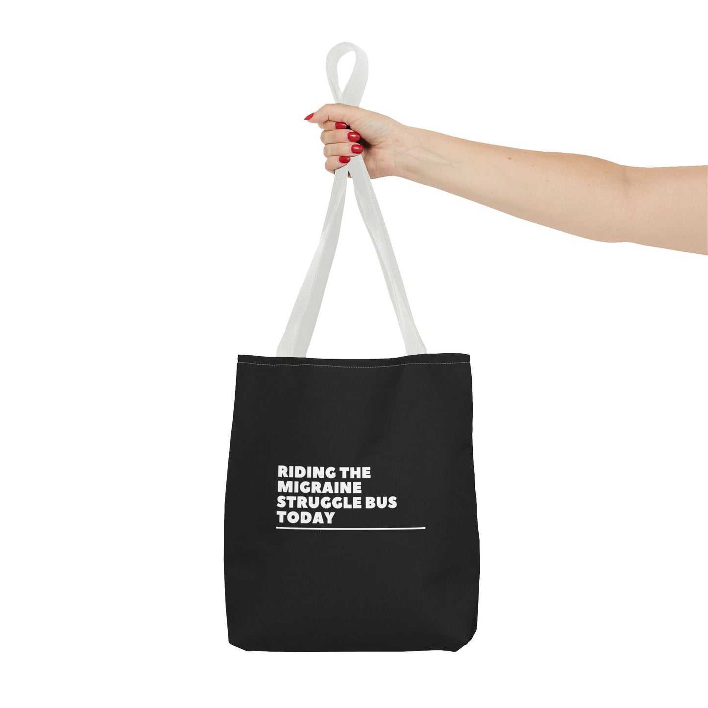 Unisex Migraine Day Invisible Illness Warrior Tote Bag