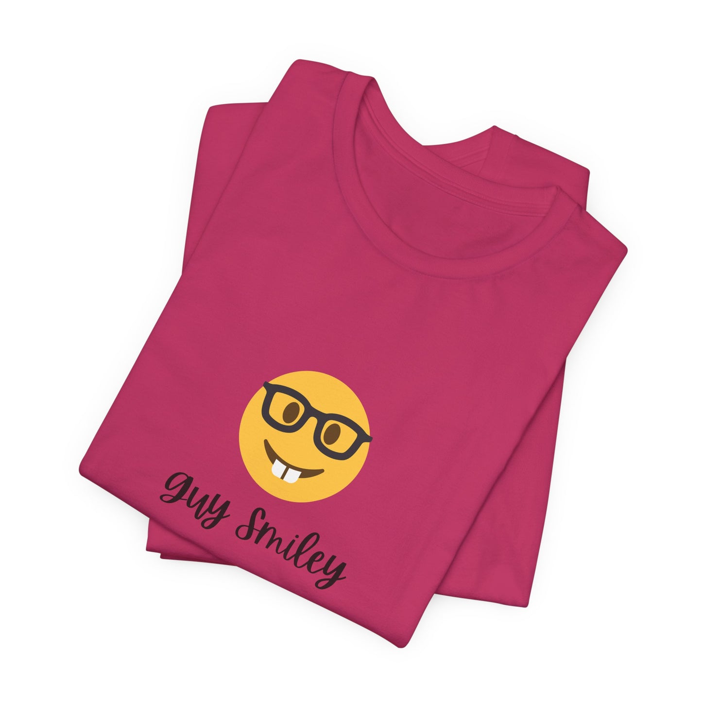 Unisex Jersey Short Sleeve Guy Smiley T-Shirt