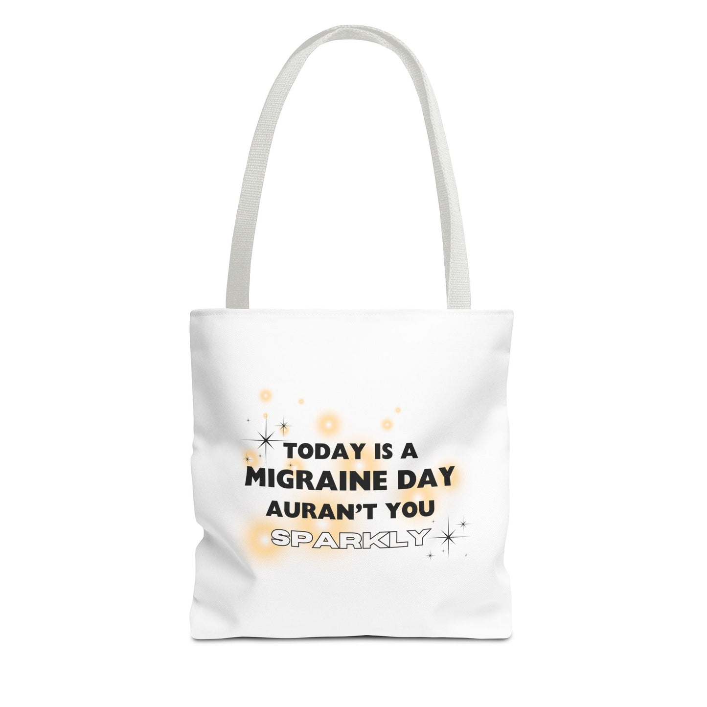 Unisex Migraine Day Invisible Illness Warrior Tote Bag