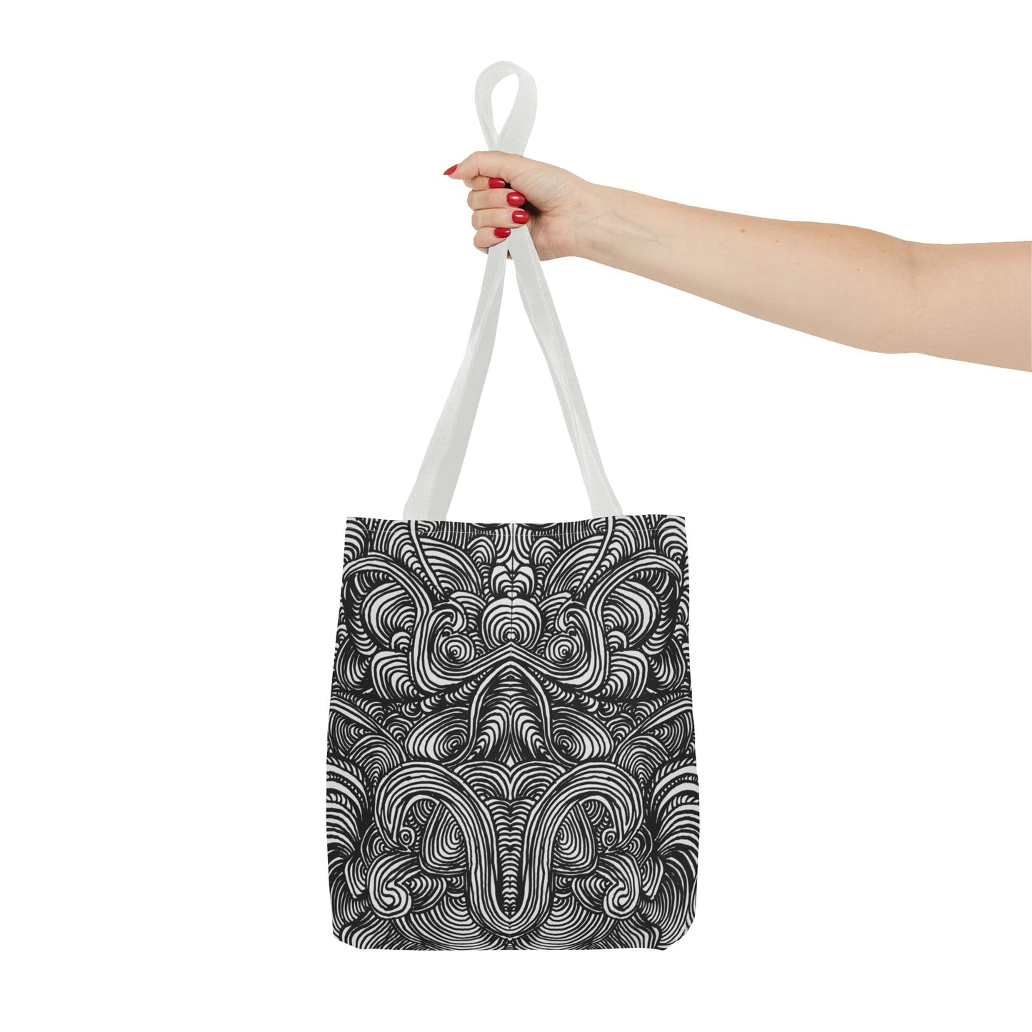 Unisex Original Line Art All Over Print Tote Bag - Mirage