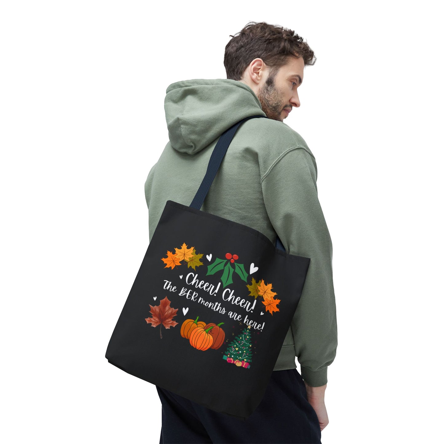 Unisex BER Months Tote Bag Autumn Tote Fall Tote Bag September Tote October Tote Bag November Bag December Tote Bag Favorite Months Tote Bag
