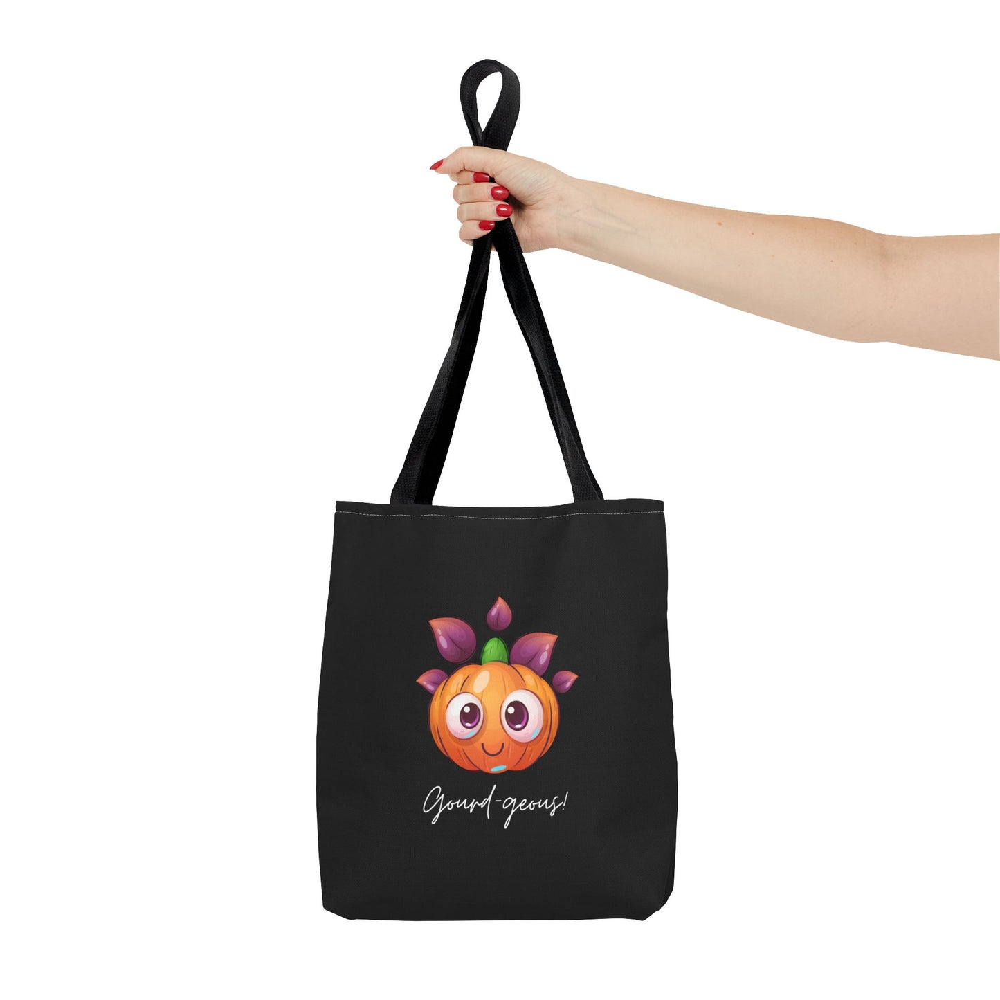 Cute Halloween Pumpkin Tote Spooky Season Tote Trick or Treating Candy Fall Themed Reusable Lunch Tote