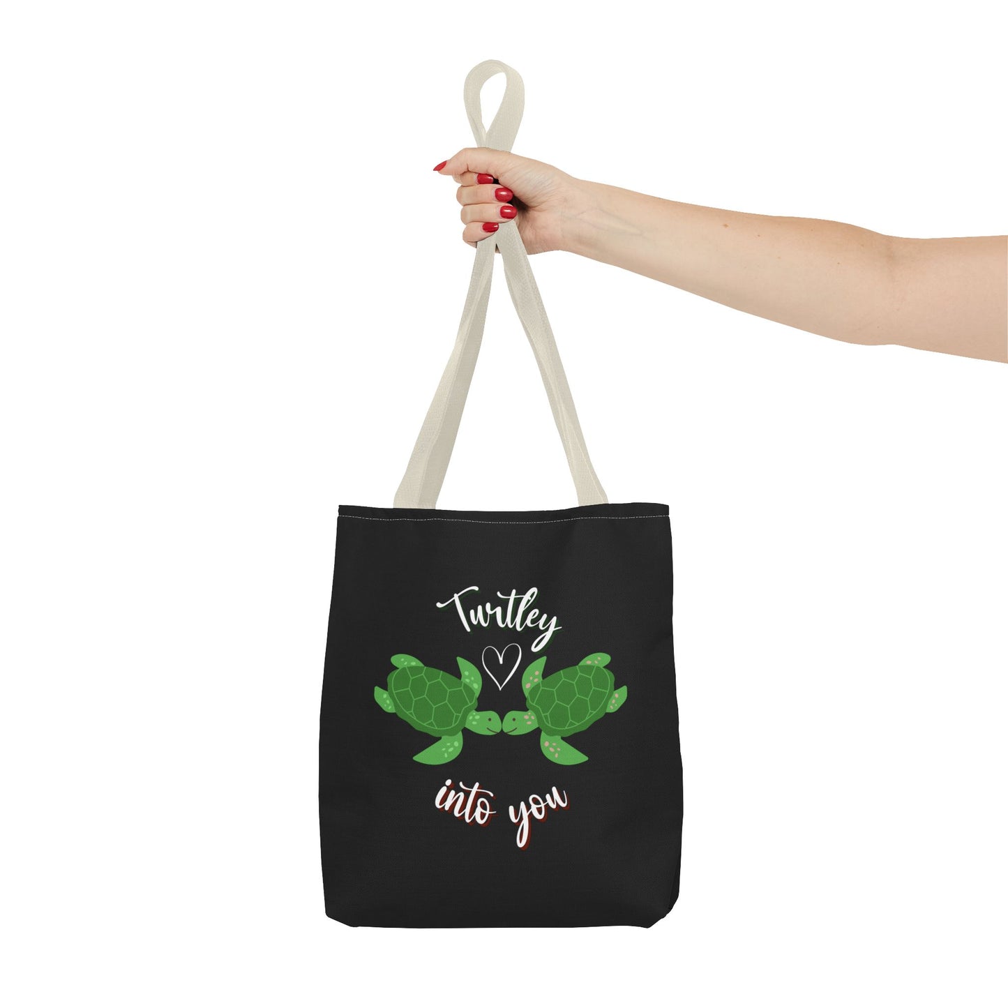 Unisex Cute Turtle Lover Turtley Into You Tote Bag