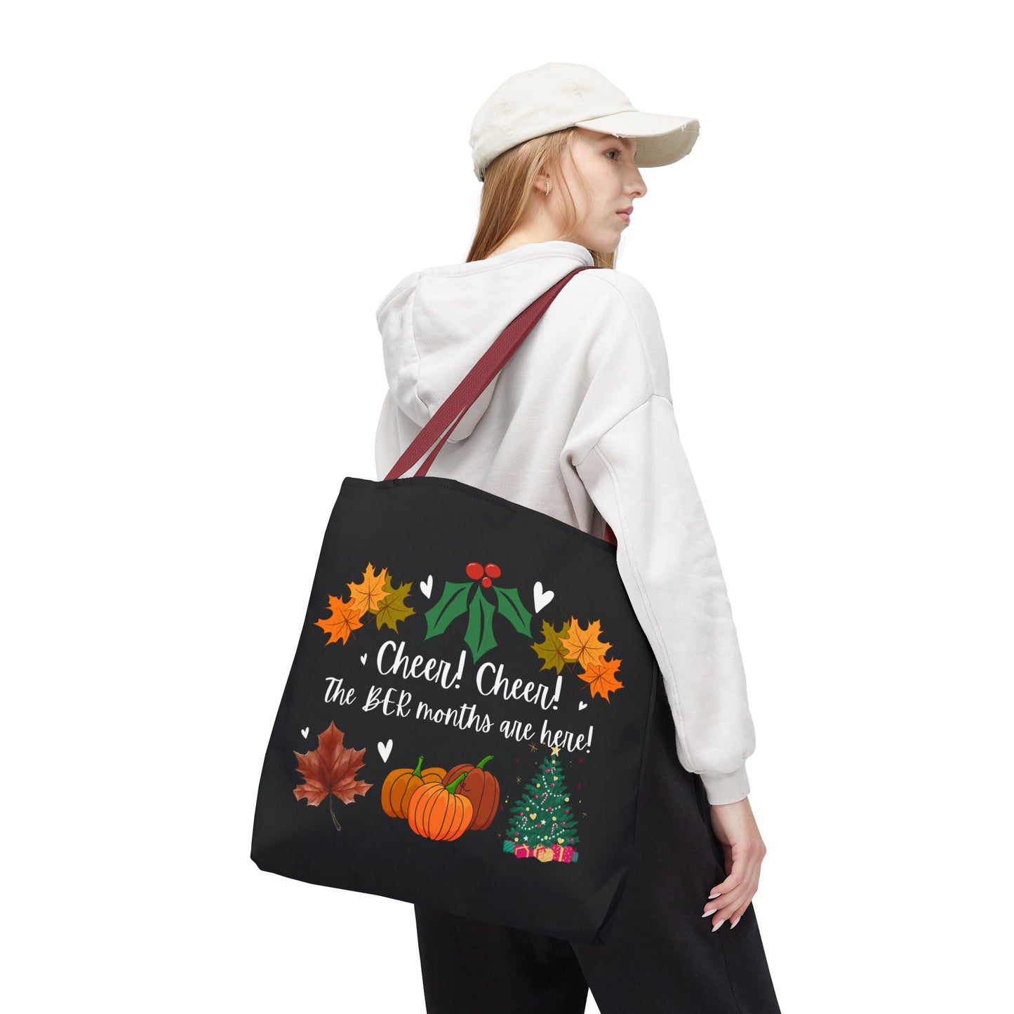 Unisex BER Months Tote Bag Autumn Tote Fall Tote Bag September Tote October Tote Bag November Bag December Tote Bag Favorite Months Tote Bag