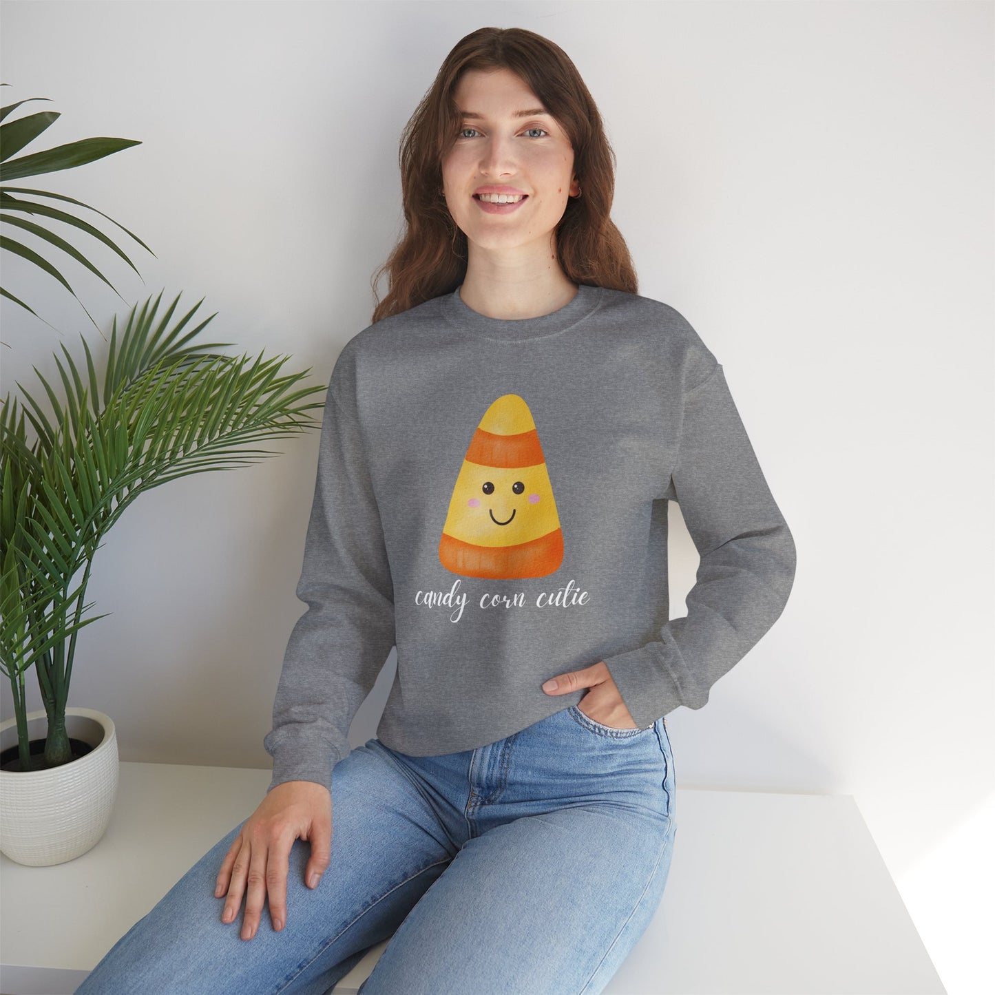 Unisex Candy Corn Cutie Sweatshirt