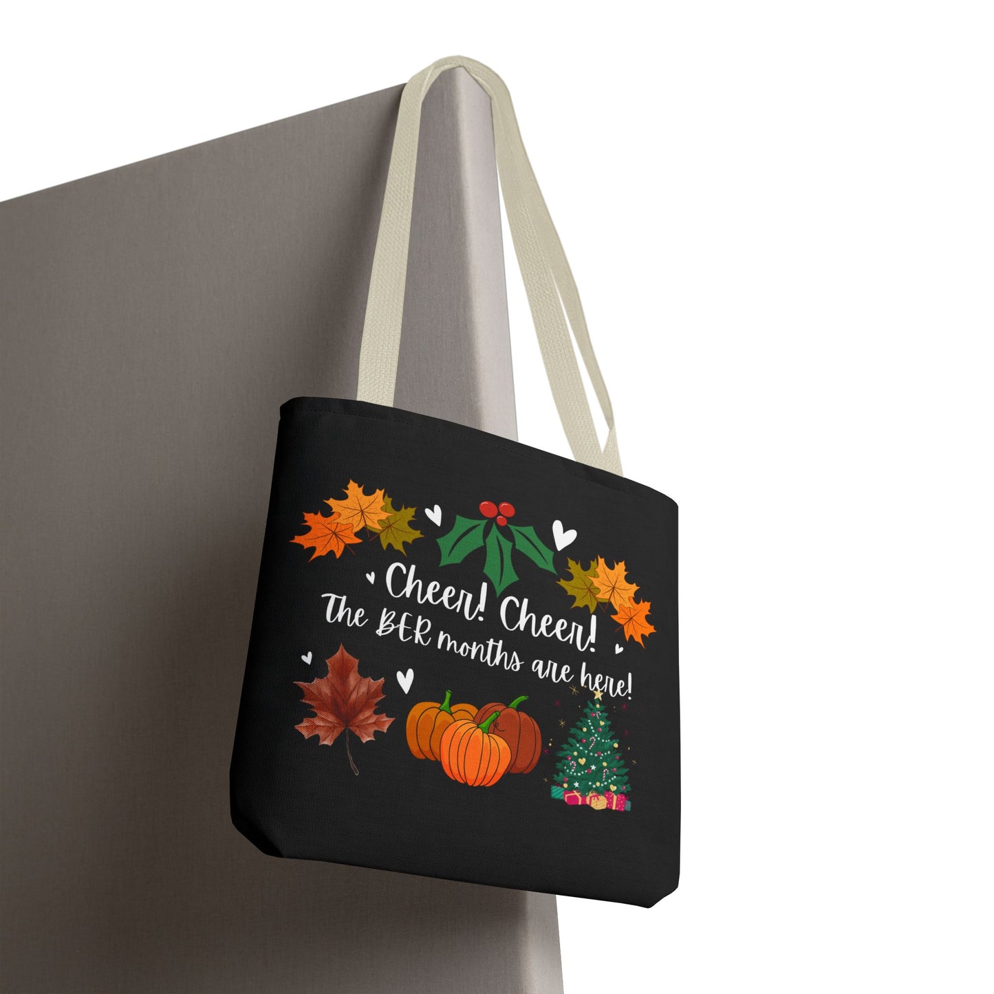 Unisex BER Months Tote Bag Autumn Tote Fall Tote Bag September Tote October Tote Bag November Bag December Tote Bag Favorite Months Tote Bag