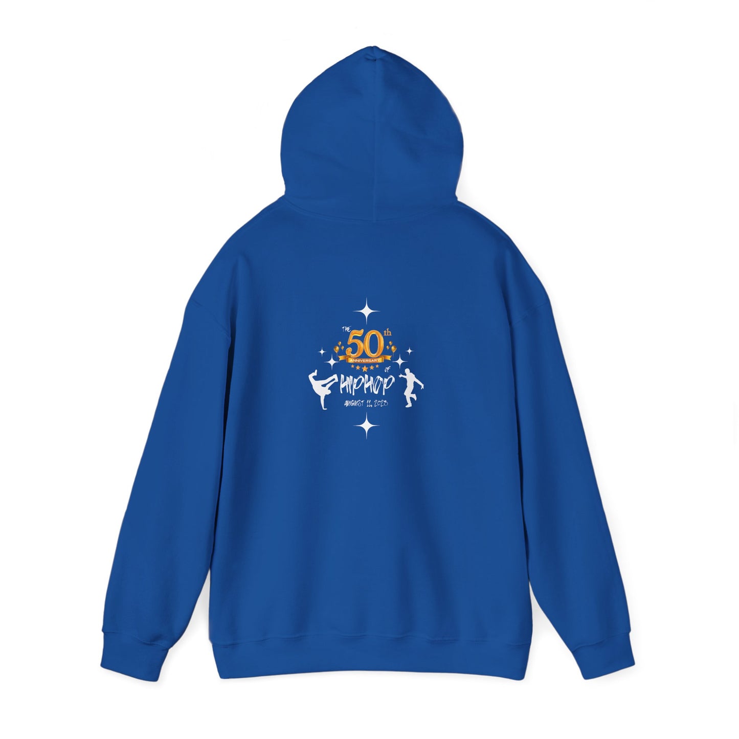 Unisex Heavy Blend™ 50th Anniversary of HipHop August 11, 2023 Commemorate 50 Years Hooded Sweatshirt