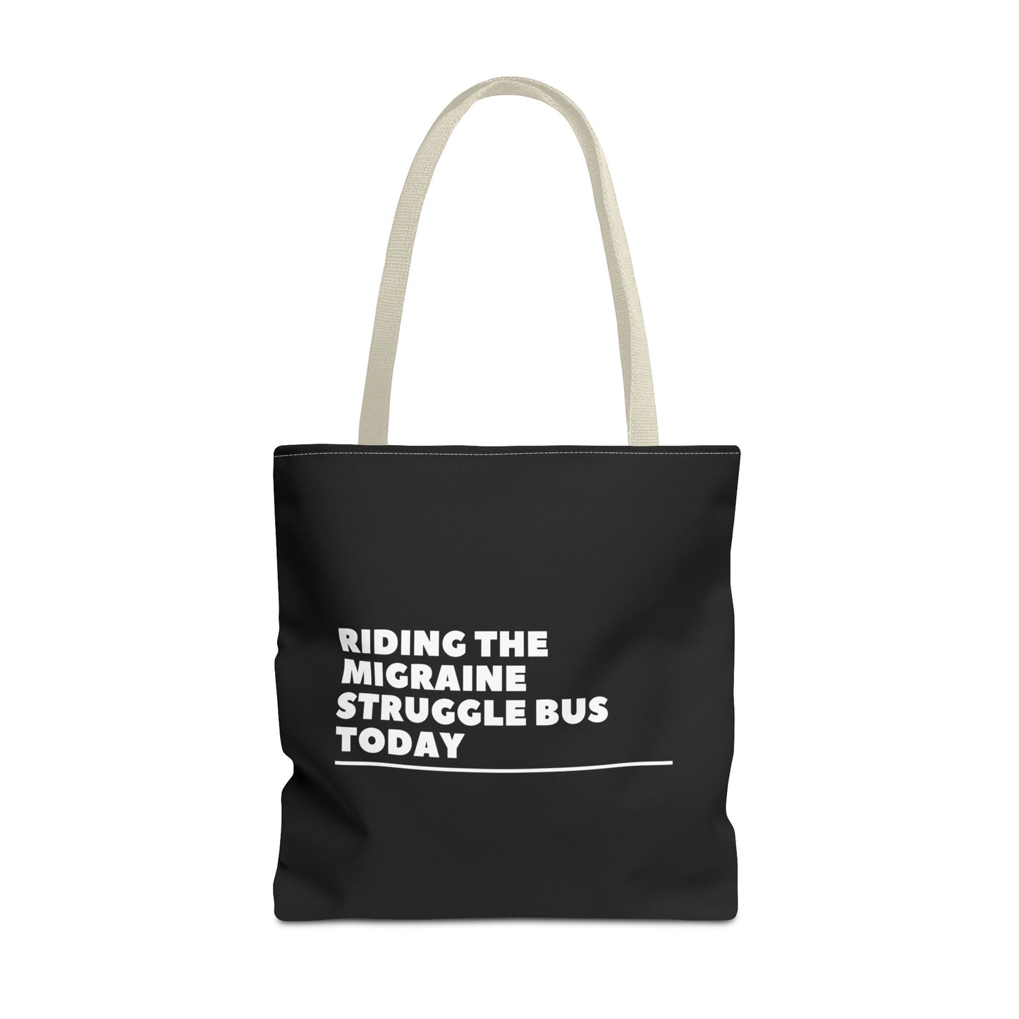 Unisex Migraine Day Invisible Illness Warrior Tote Bag