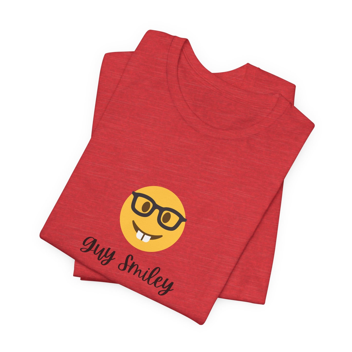 Unisex Jersey Short Sleeve Guy Smiley T-Shirt