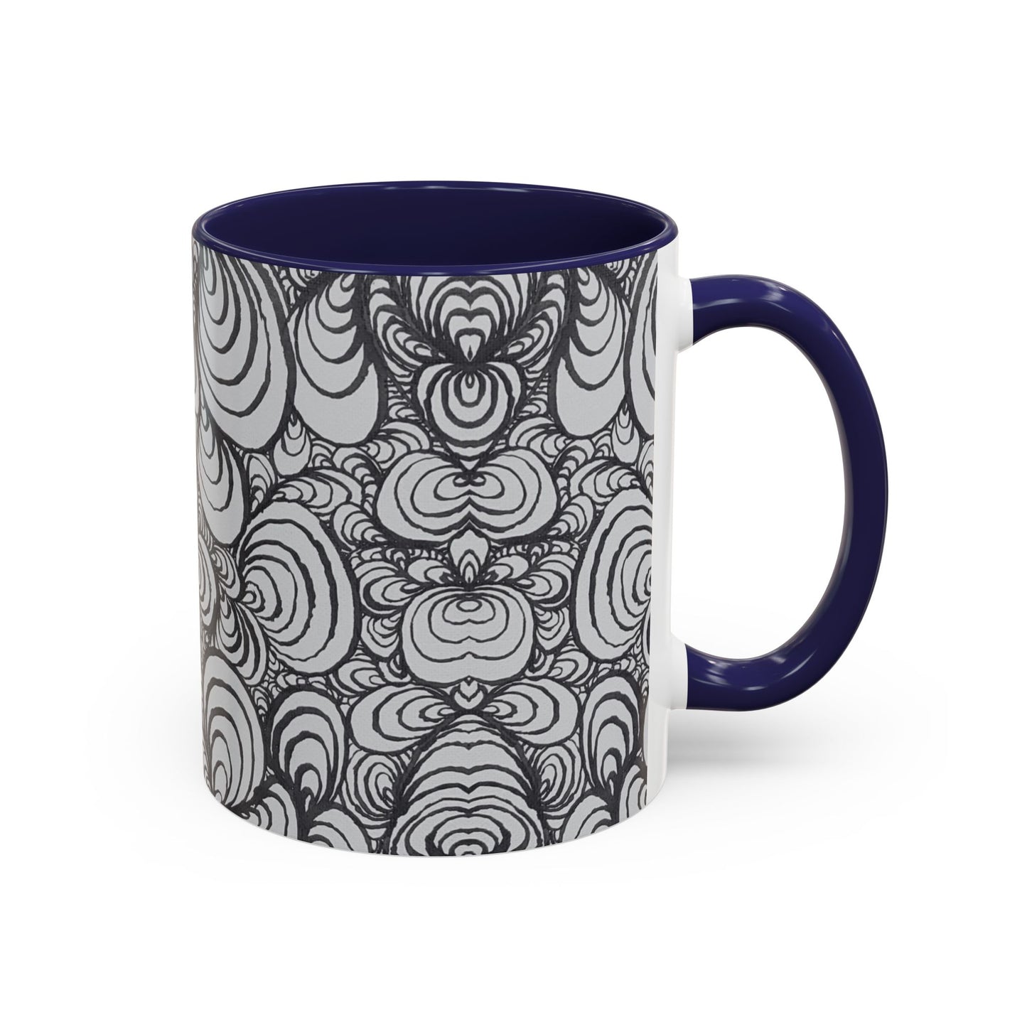 11oz Original Line Art Mug - Puzzle Panels 1