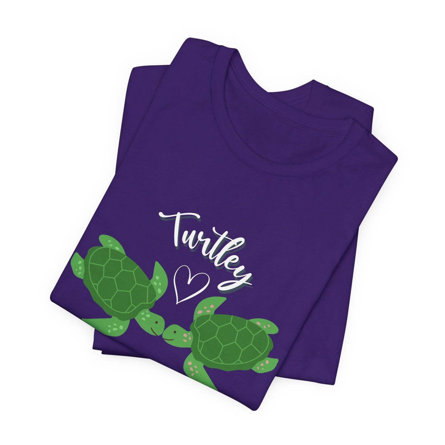 Unisex Cute Turtle Lover Turtley Into You T-Shirt