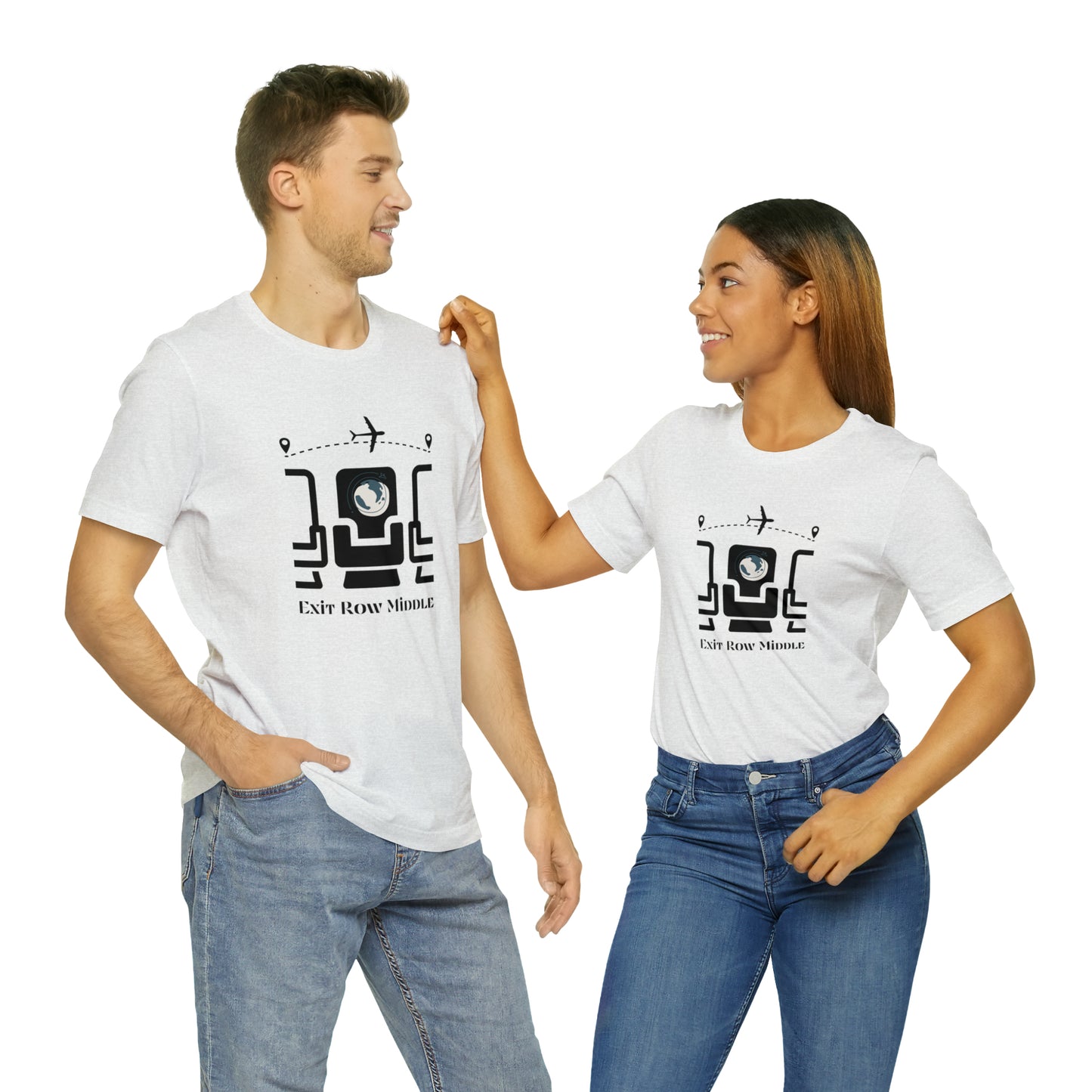 Unisex Jersey Short Sleeve Exit Row Middle T-Shirt