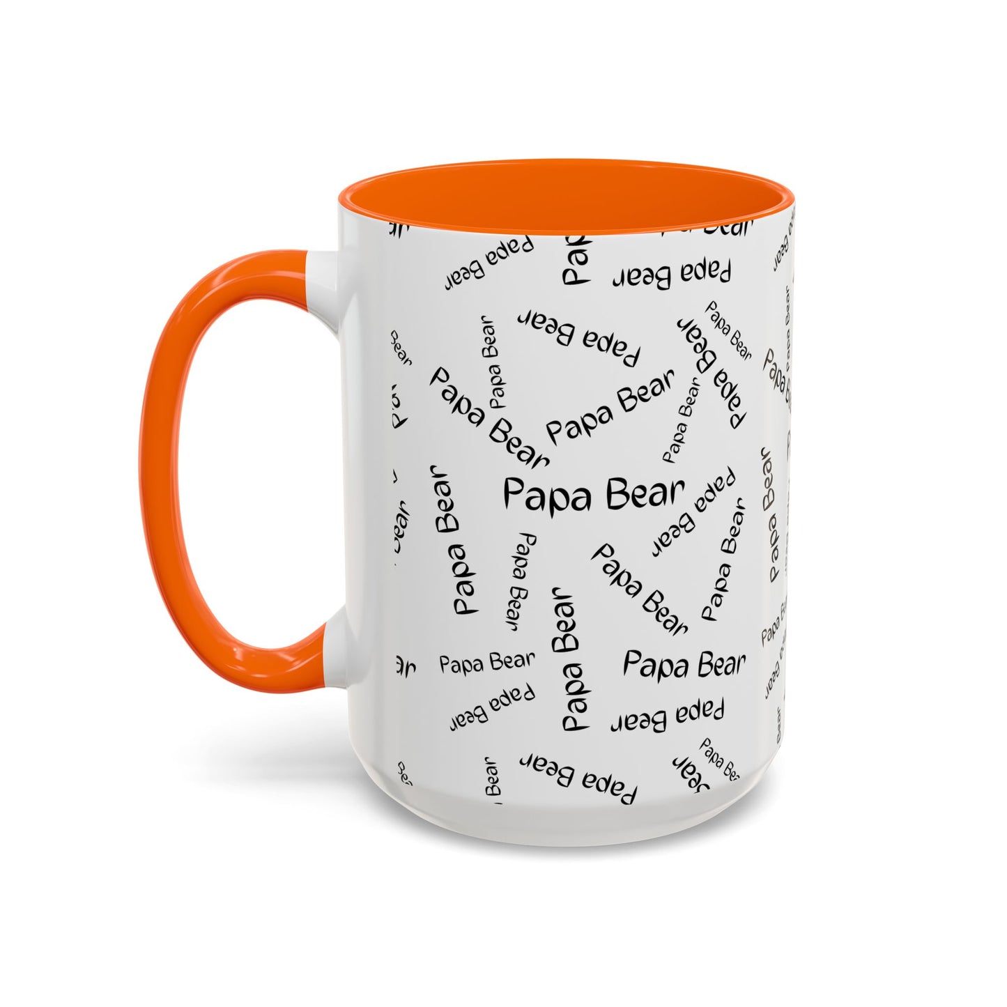 11oz/15oz Papa Bear Word Scramble Coffee Mug