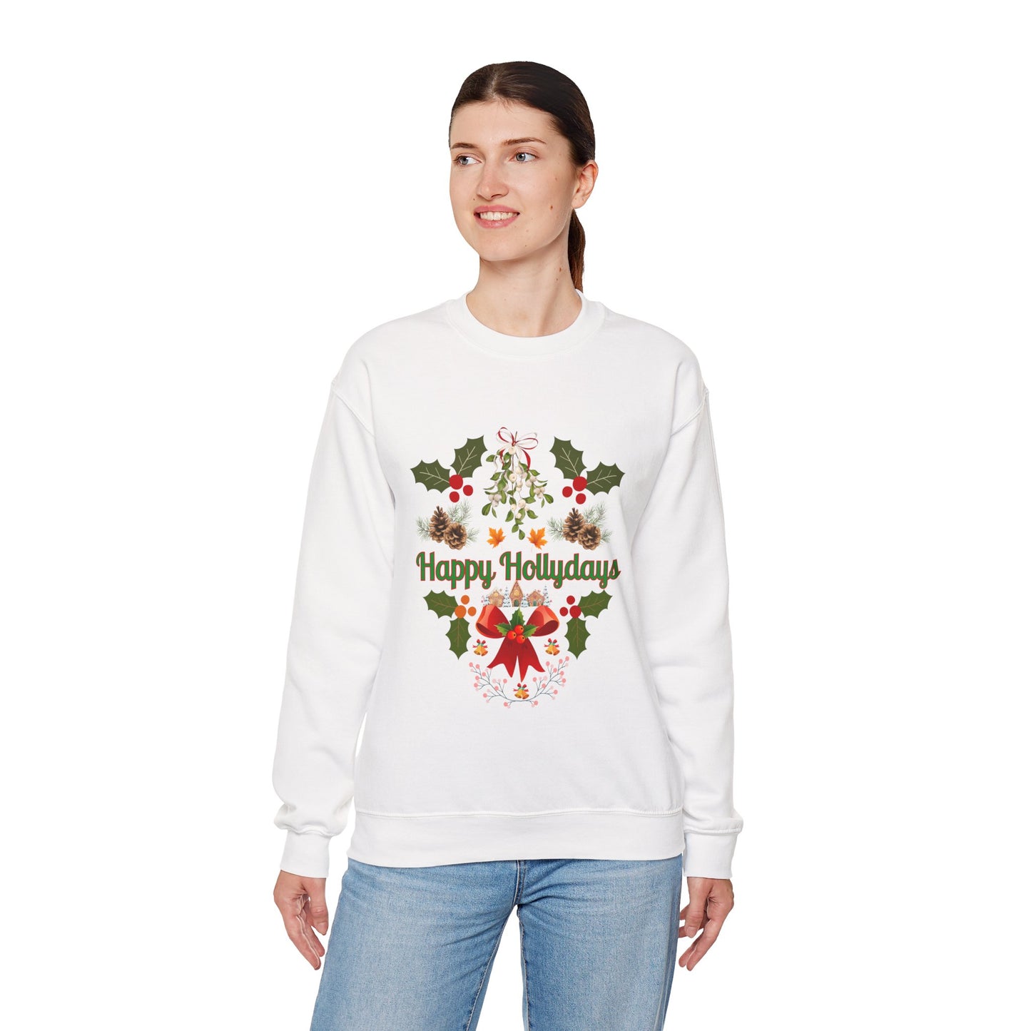Unisex Ugly Sweater Contest Happy Hollydays Sweatshirt