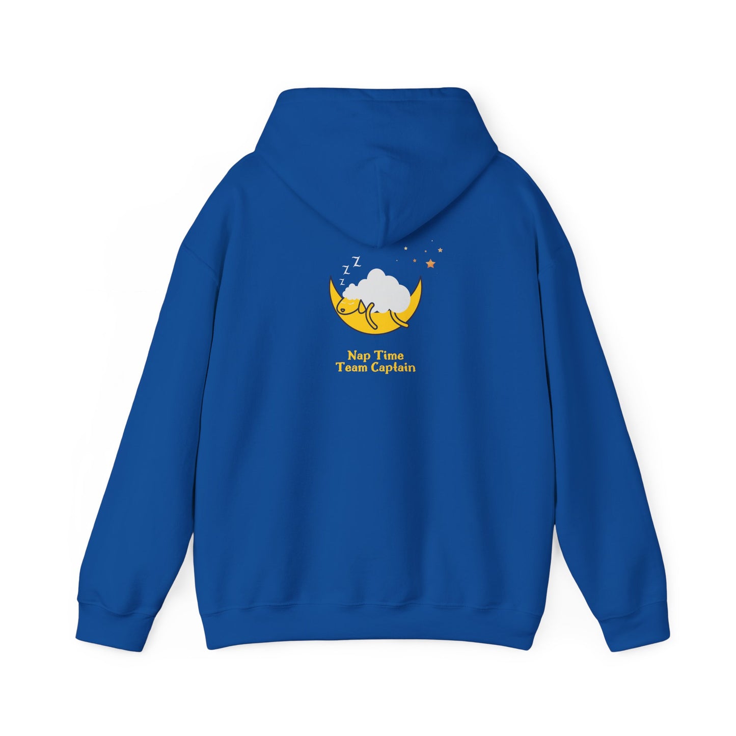 Unisex Heavy Blend™ Nap Time Team Captain Hooded Sweatshirt