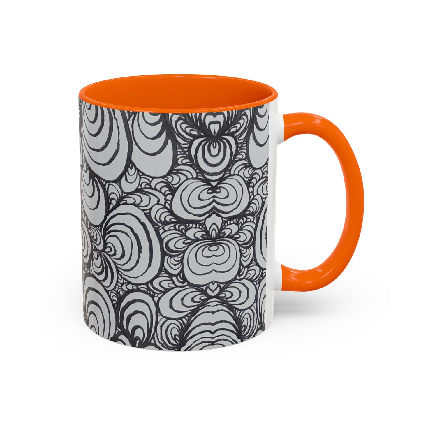 11oz/15oz Original Line Art Mug - Puzzle Panels 1