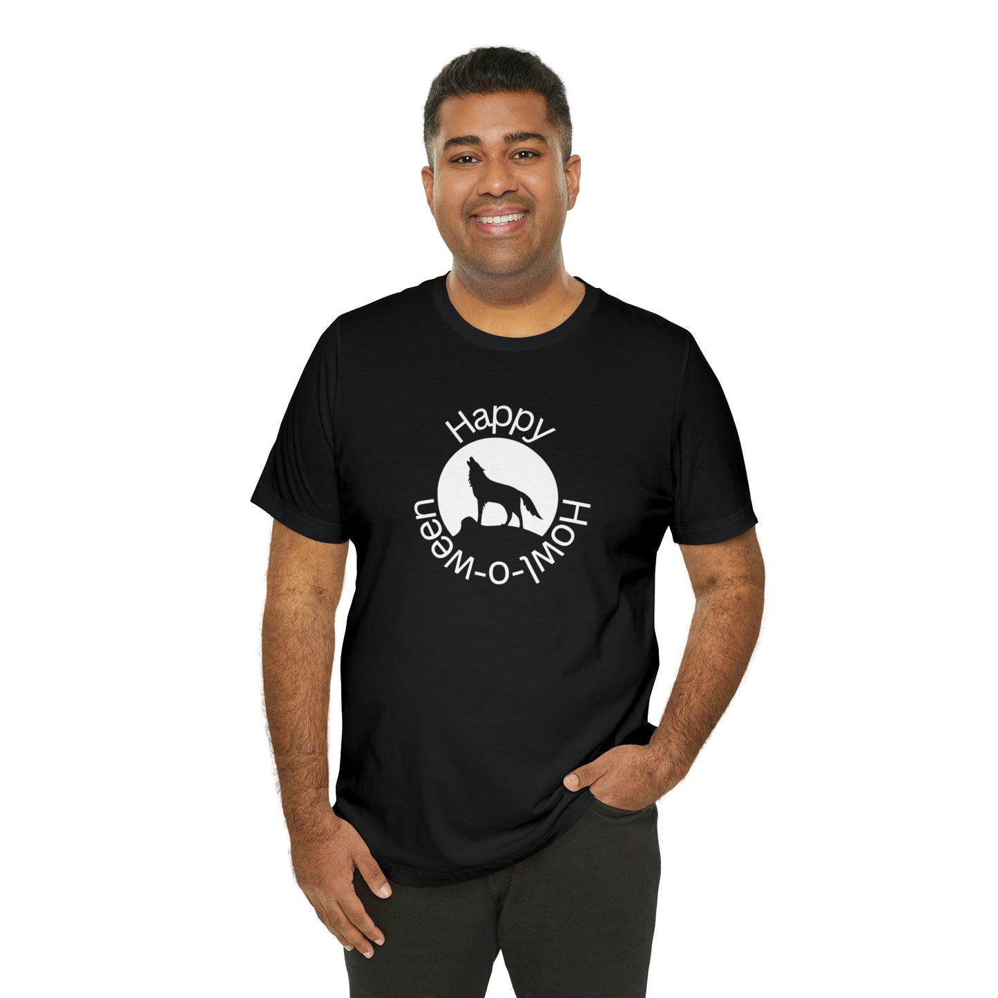 Unisex Howl-O-Ween Wolf T-Shirt