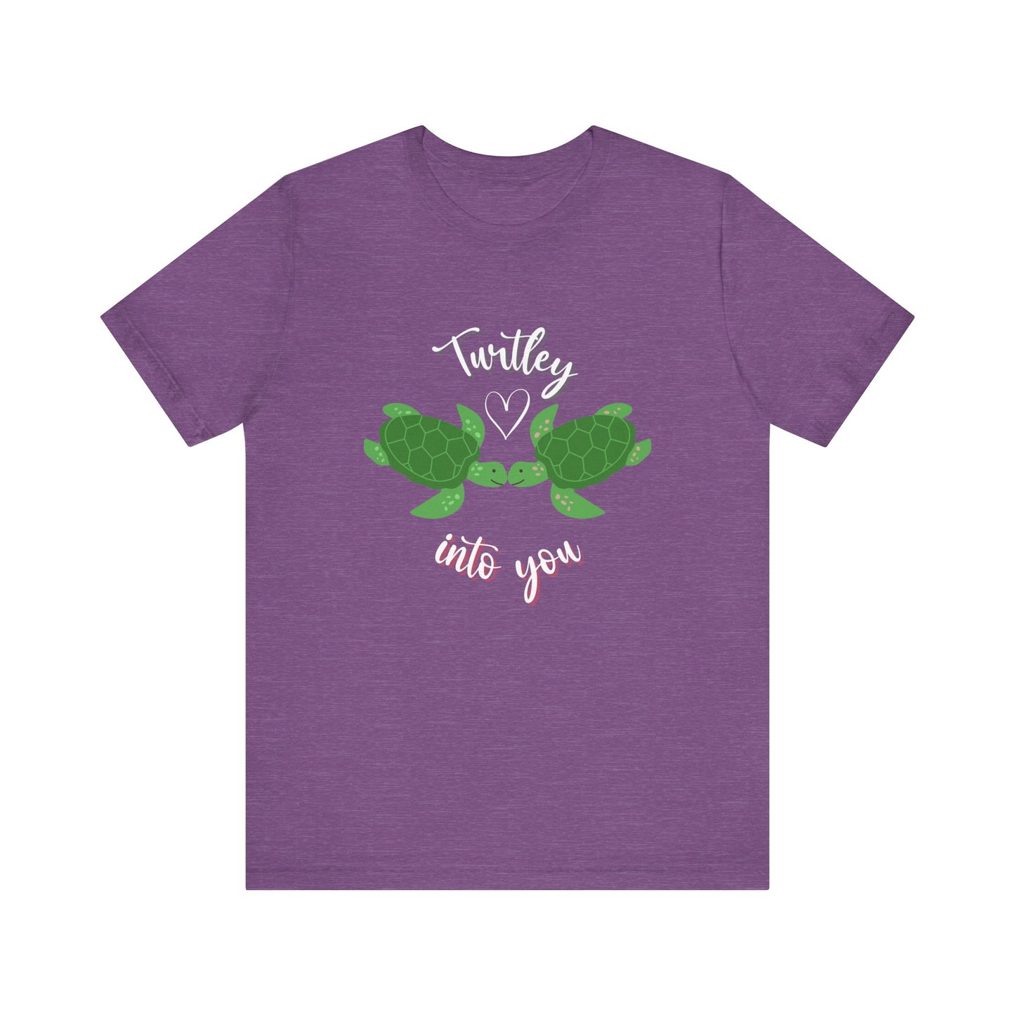 Unisex Cute Turtle Lover Turtley Into You T-Shirt