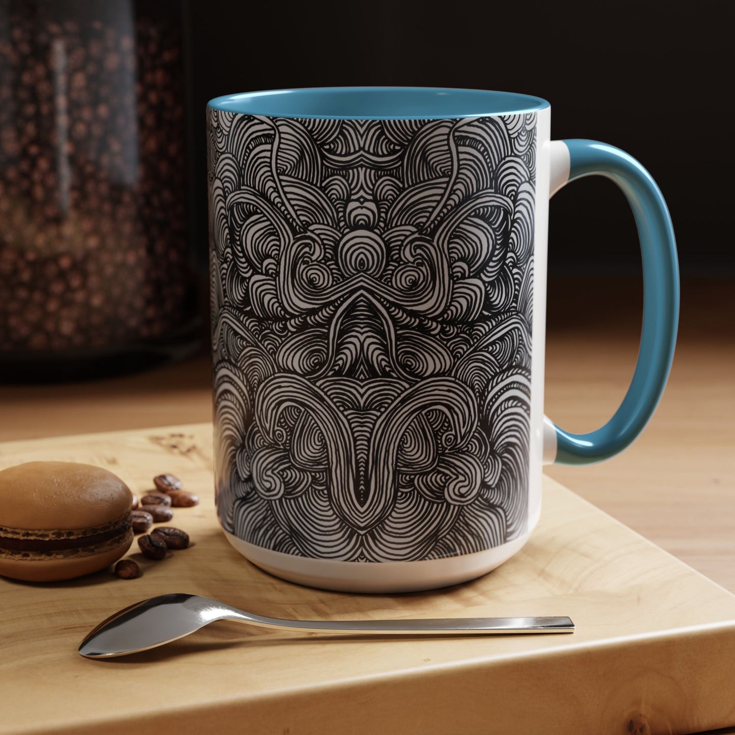 11oz/15oz Original Line Art Coffee Mug - Liquid
