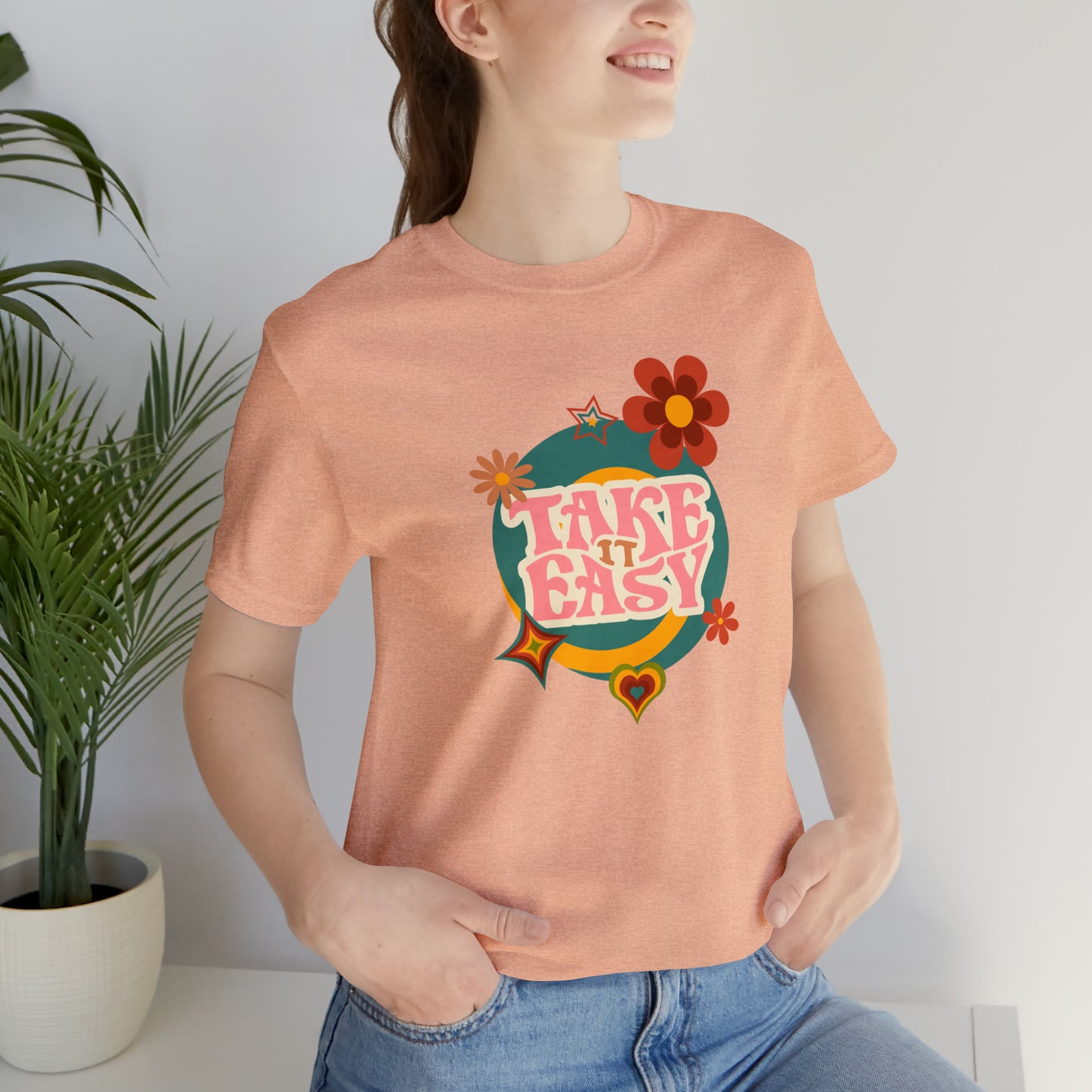 Unisex Take It Easy Retro Vibes T-Shirt