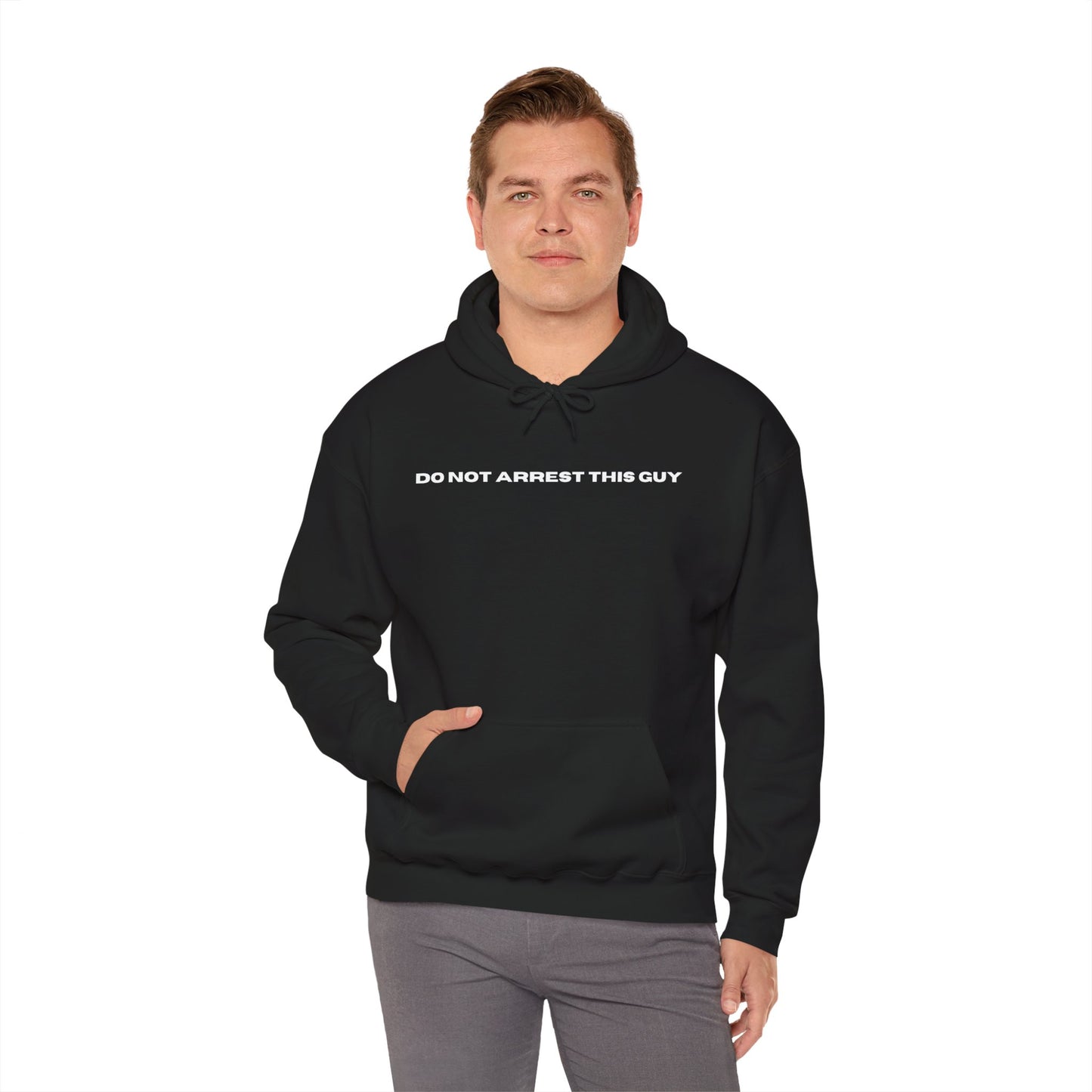 Unisex Heavy Blend™ Do Not Arrest This Guy Hooded Sweatshirt