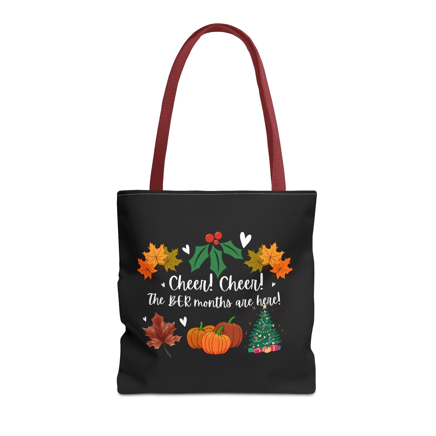 Unisex BER Months Tote Bag Autumn Tote Fall Tote Bag September Tote October Tote Bag November Bag December Tote Bag Favorite Months Tote Bag