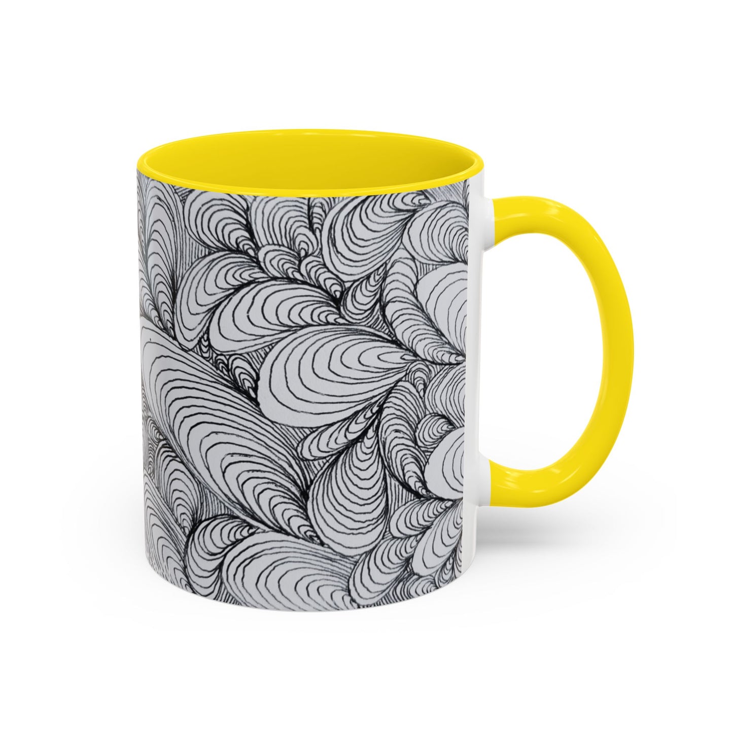 11oz/15oz Original Rough Line Art Coffee Mug
