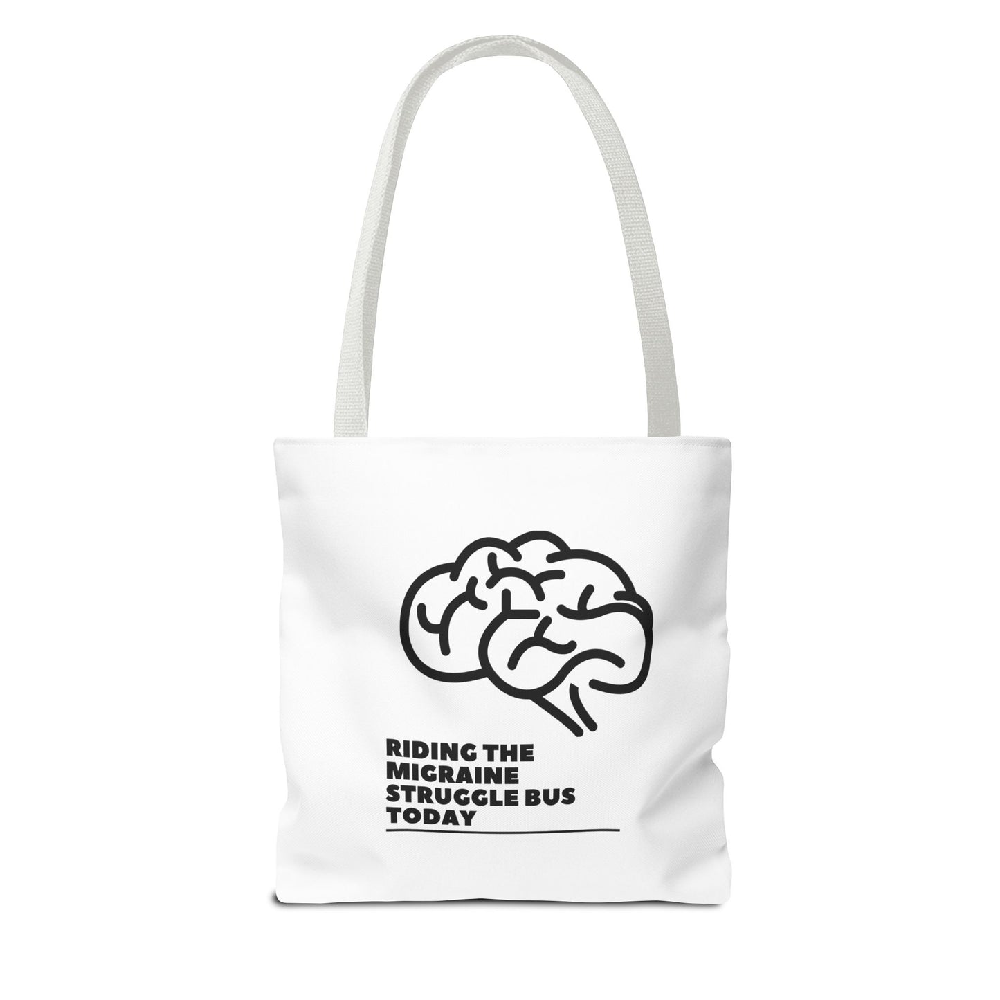 Unisex Migraine Day Invisible Illness Warrior Tote Bag