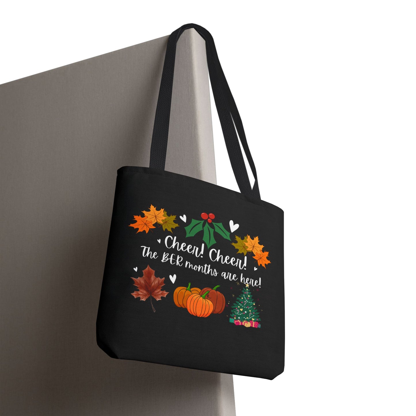 Unisex BER Months Tote Bag Autumn Tote Fall Tote Bag September Tote October Tote Bag November Bag December Tote Bag Favorite Months Tote Bag
