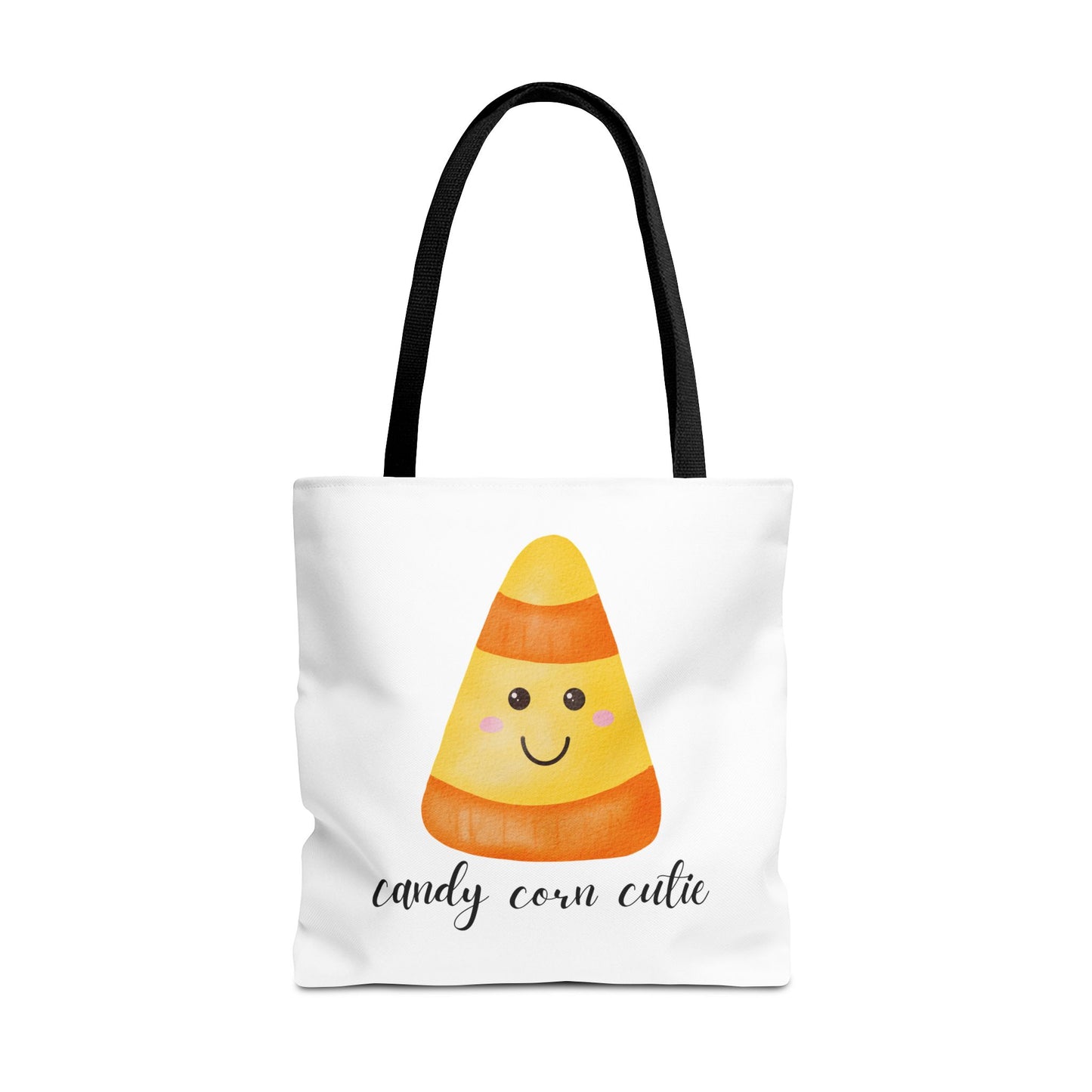 Cute Candy Corn Halloween Spooky Season Tote Trick or Treating Candy Fall Themed Reusable Lunch Bag