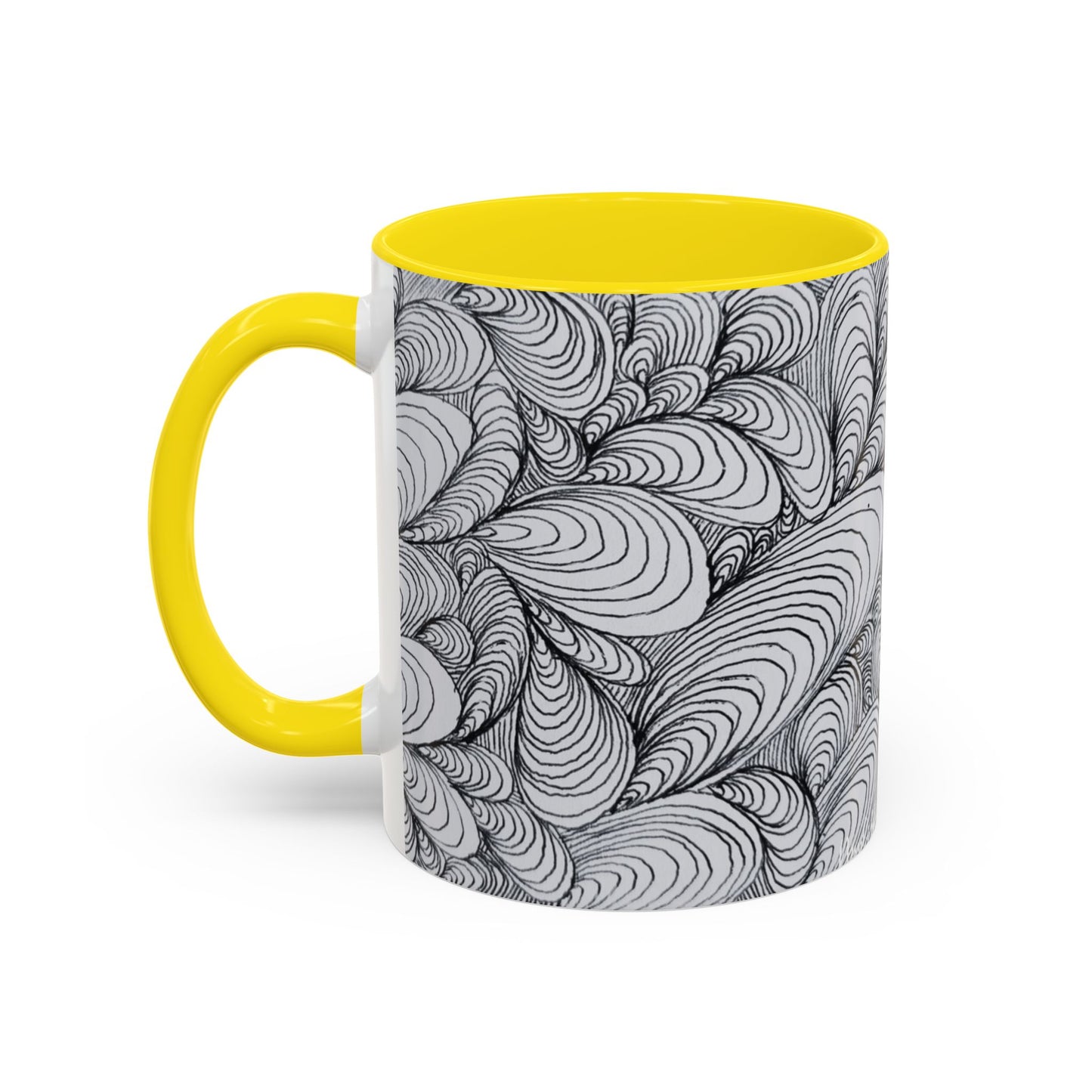11oz/15oz Original Rough Line Art Coffee Mug