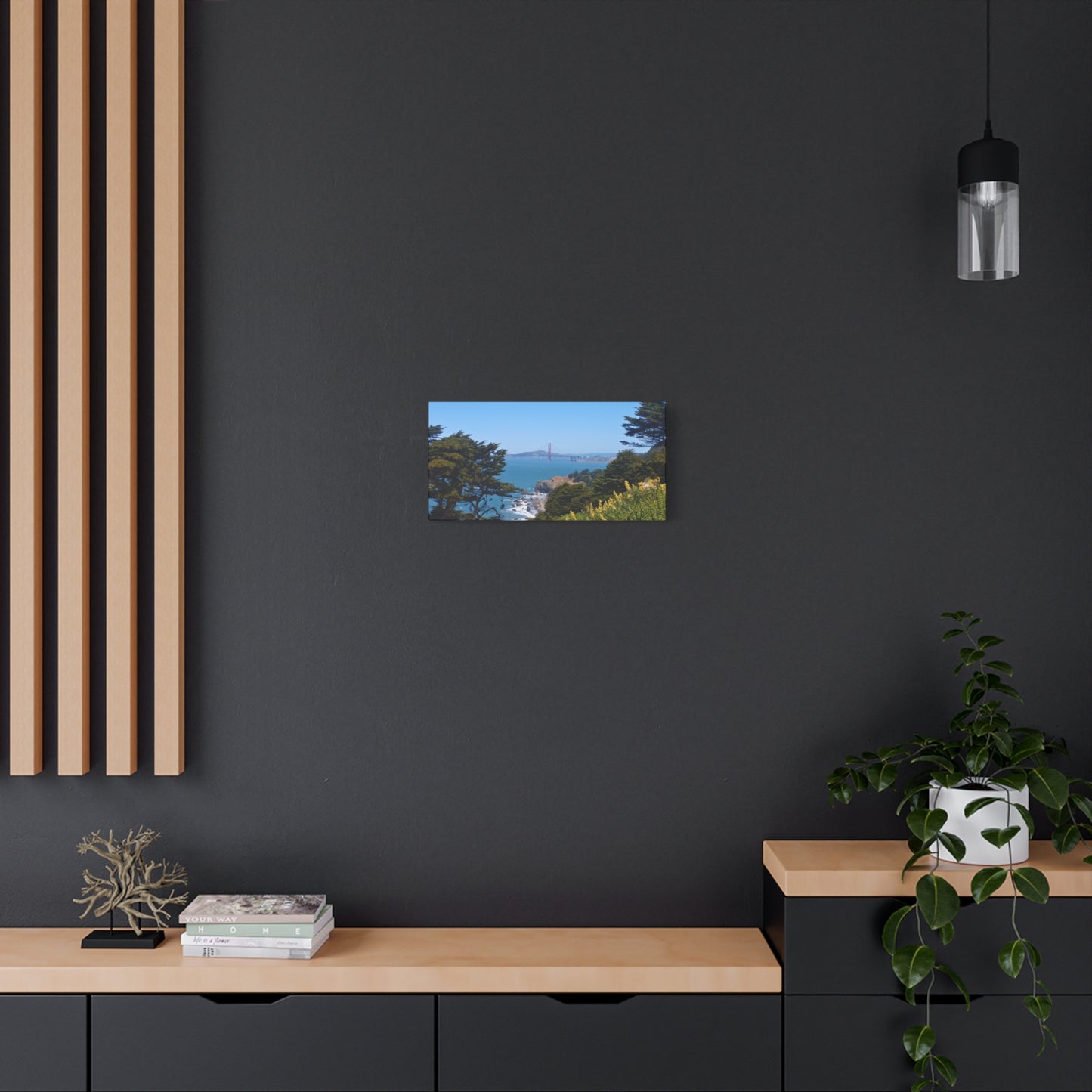 Canvas Gallery Wrap - Camino Del Mar - Fort Miley Lookout - San Francisco