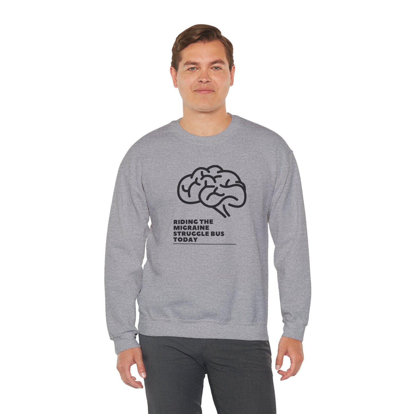 Unisex Migraine Day Invisible Illness Warrior Sweatshirt