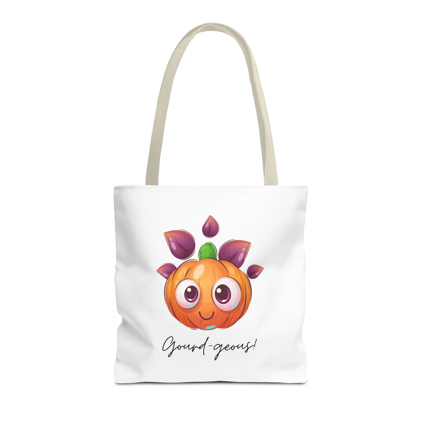 Cute Halloween Pumpkin Tote Spooky Season Tote Trick or Treating Candy Bag Fall Themed Reusable Lunch Tote