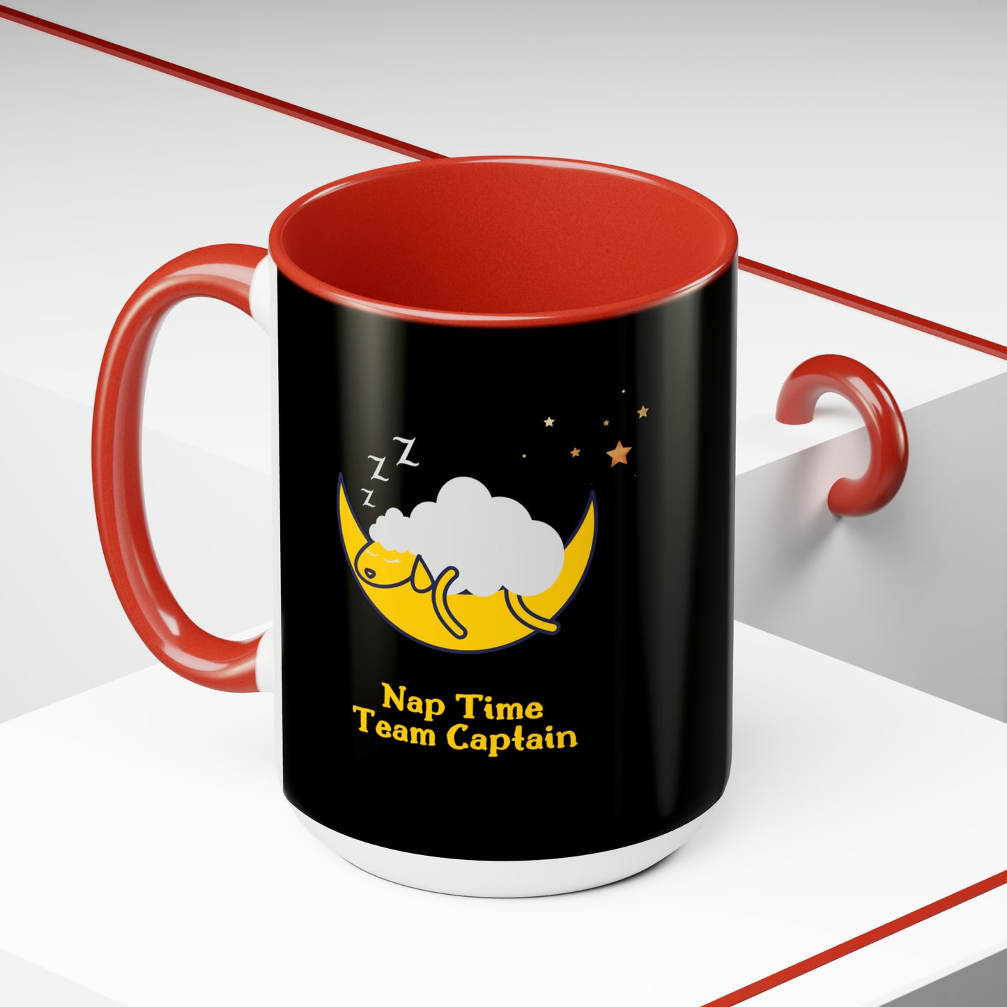 15oz Nap Time Team Captain Coffee Mug