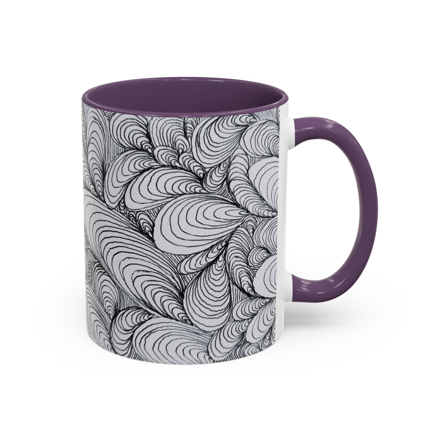 11oz/15oz Original Rough Line Art Coffee Mug