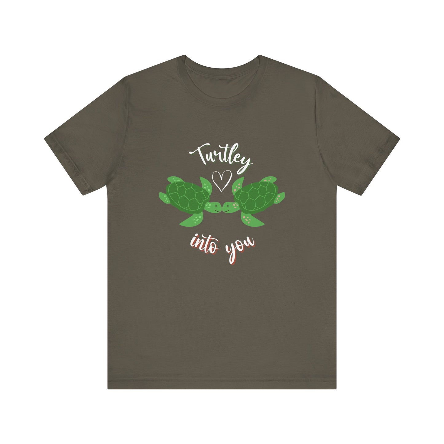 Unisex Cute Turtle Lover Turtley Into You T-Shirt