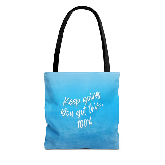 Unisex Motivational Tote Bag Words of Encouragement Mental Health Awareness Reusable Tote Bag