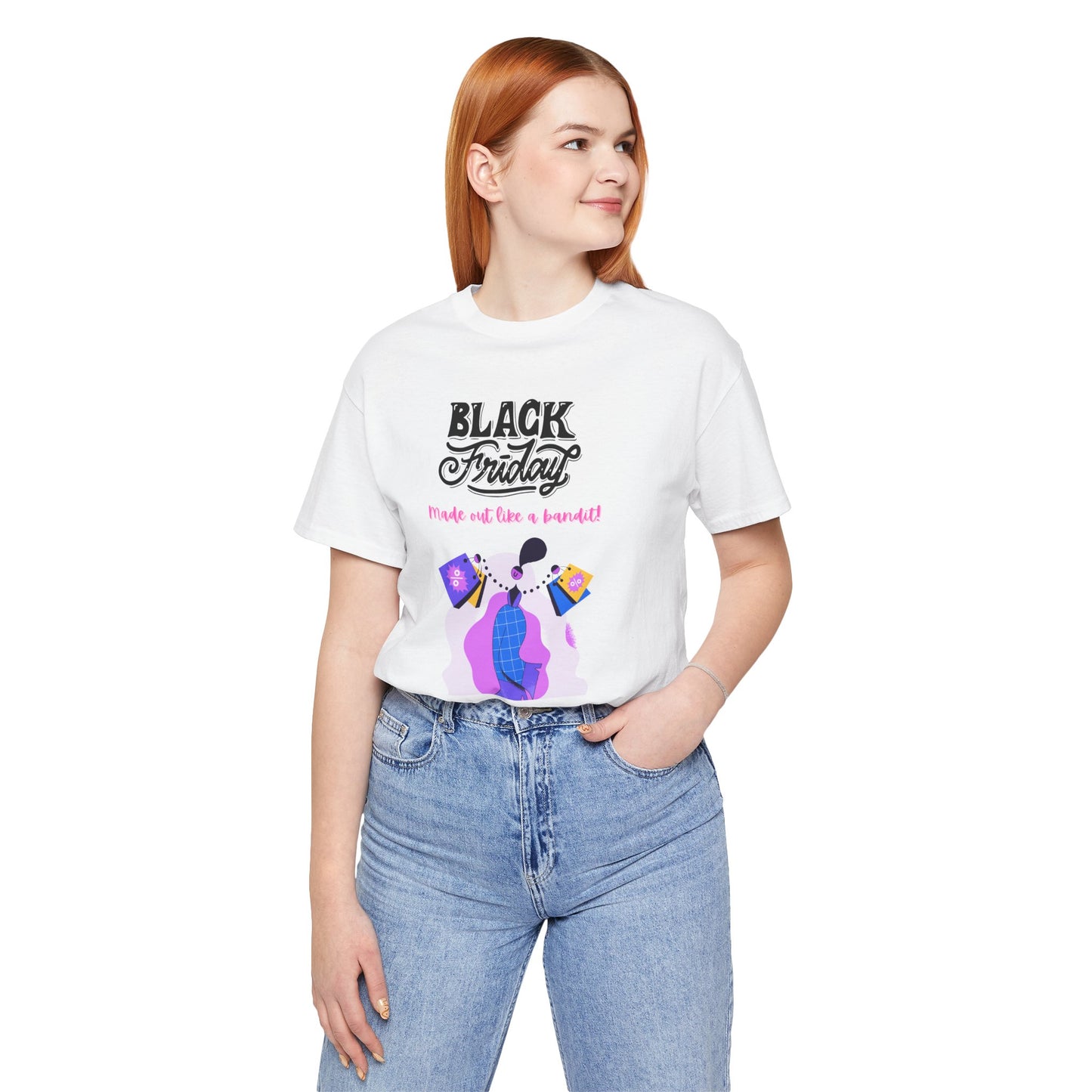 Unisex Jersey Short Sleeve Black Friday Sales T-Shirt