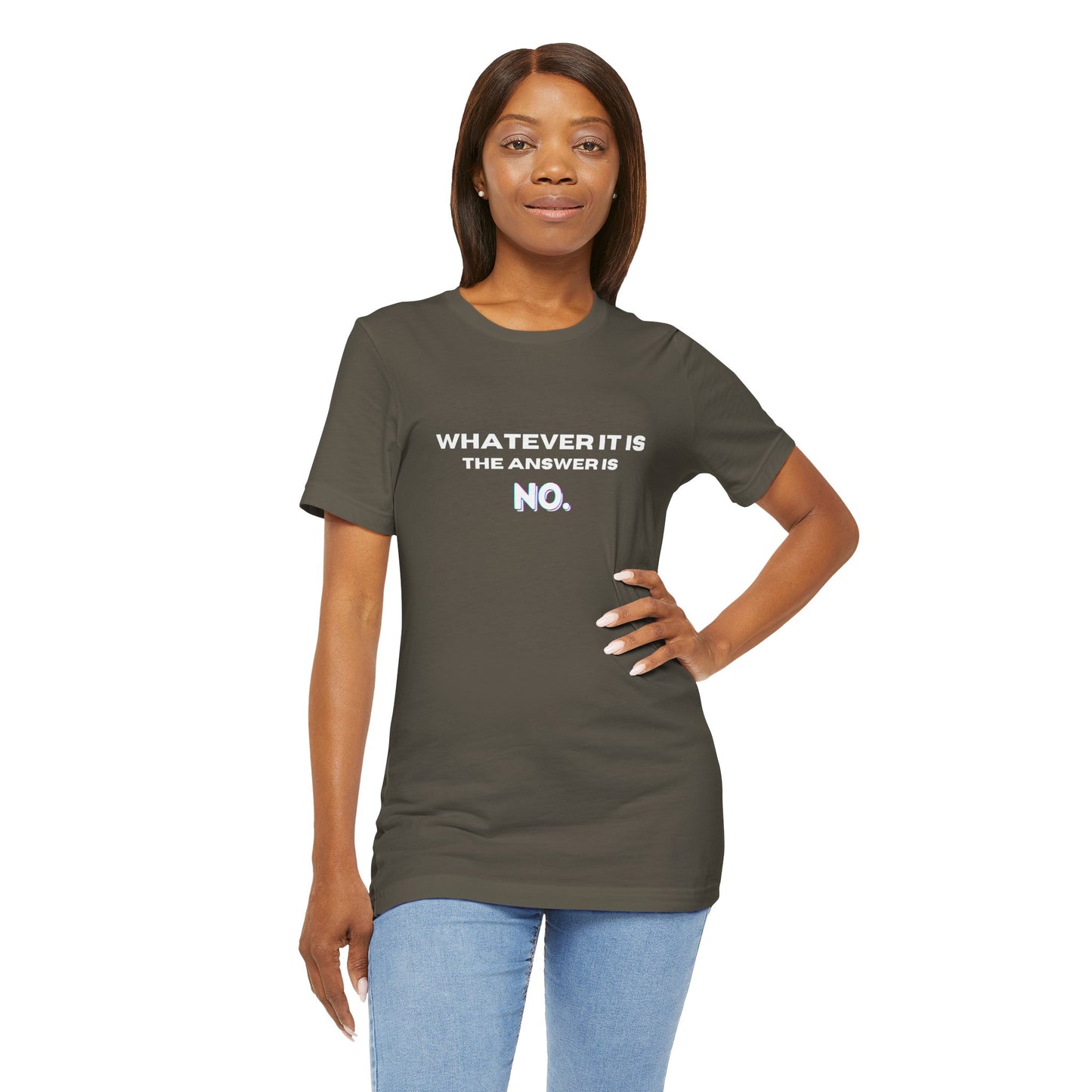 Unisex Self Love Ok To Say NO Positive Mental Health Awareness T-Shirt