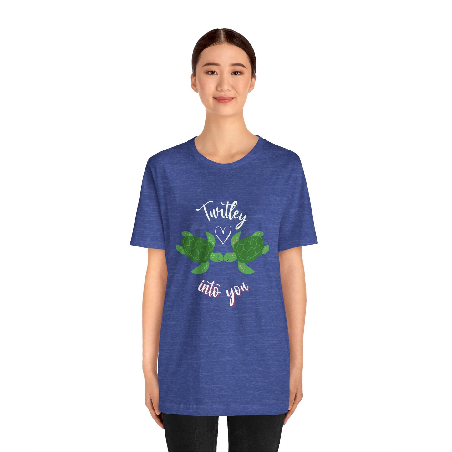 Unisex Cute Turtle Lover Turtley Into You T-Shirt