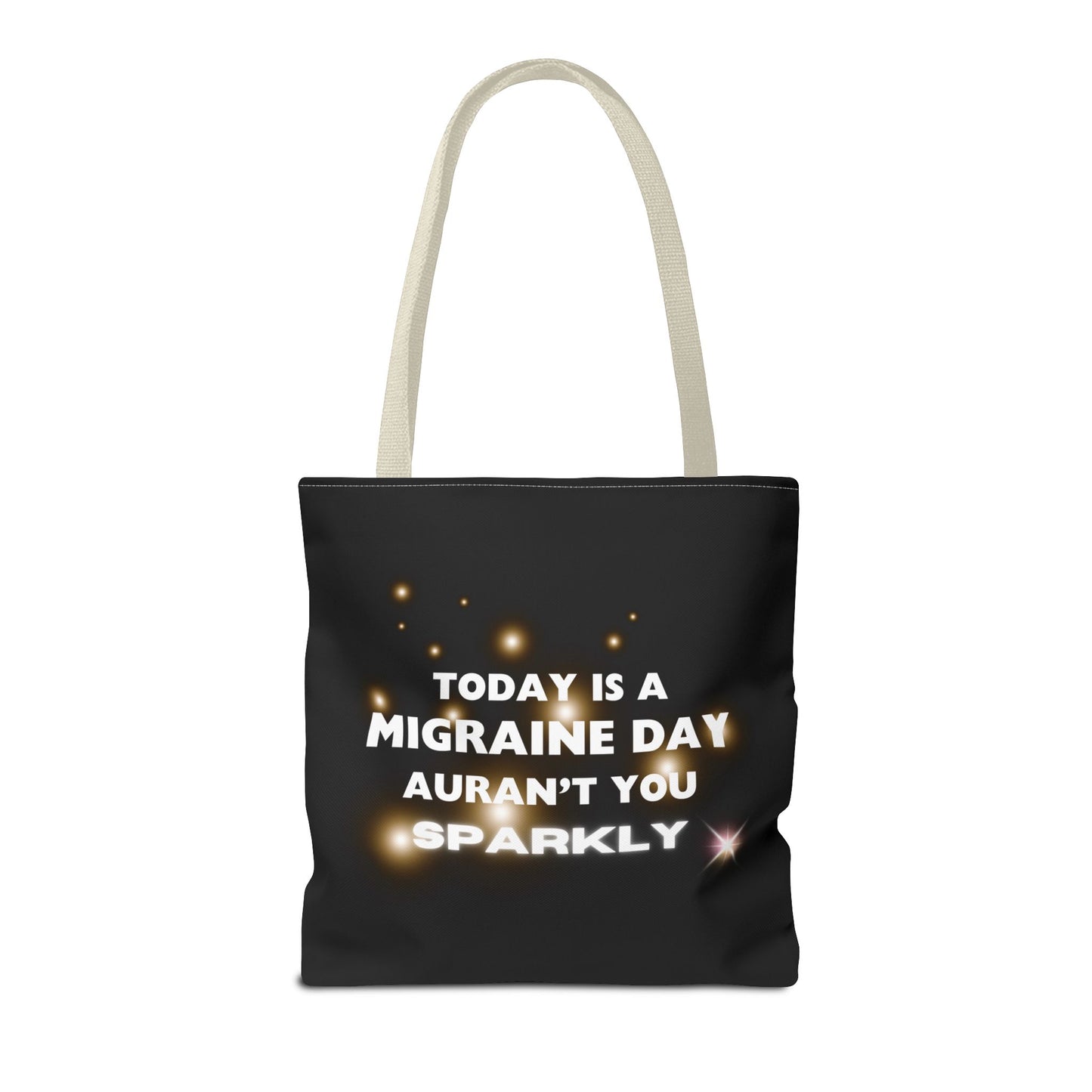 Unisex Migraine Day Invisible Illness Warrior Tote Bag