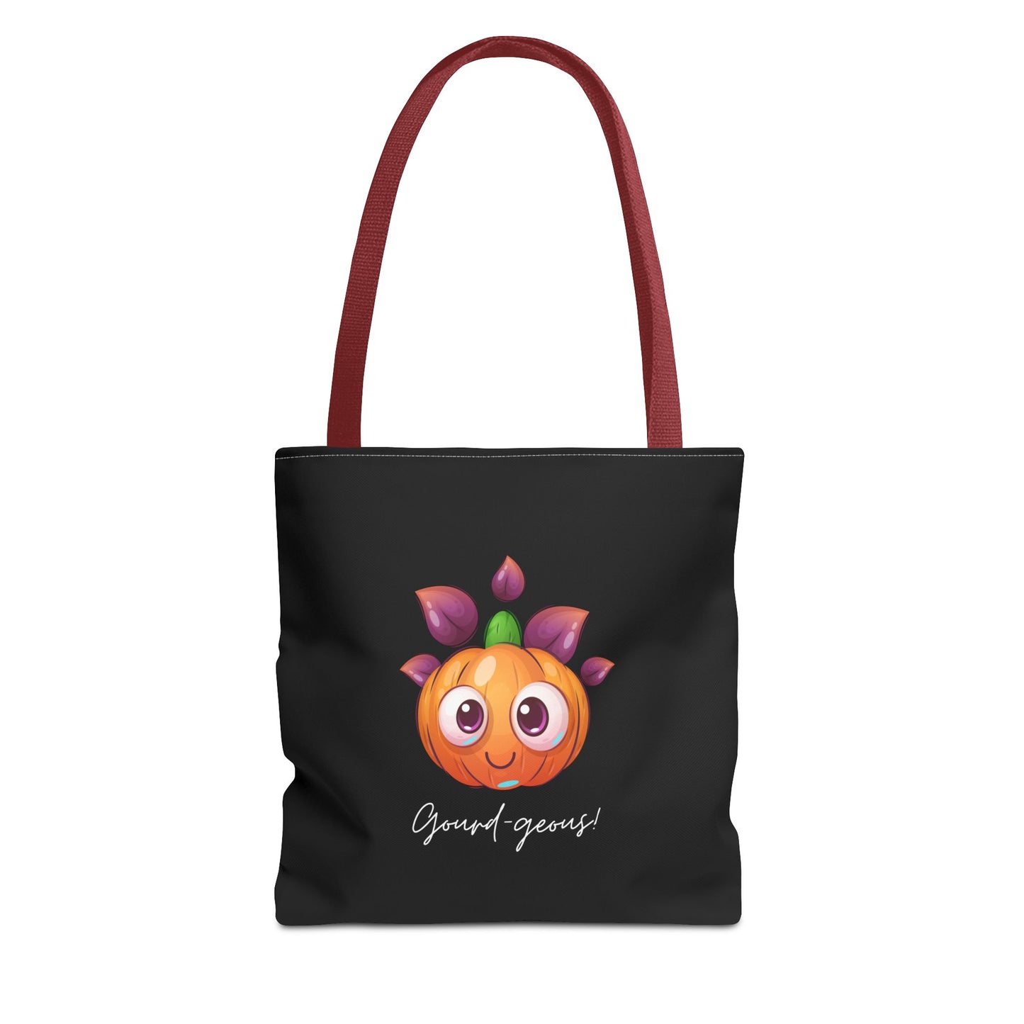 Cute Halloween Pumpkin Tote Spooky Season Tote Trick or Treating Candy Fall Themed Reusable Lunch Tote