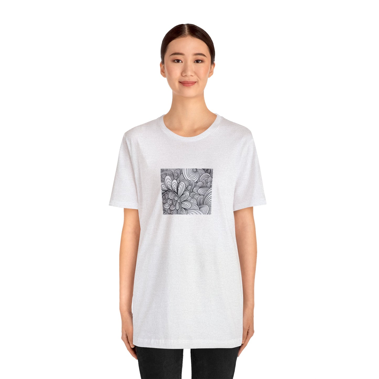 Unisex Original Art T-Shirt - Apricots Noir