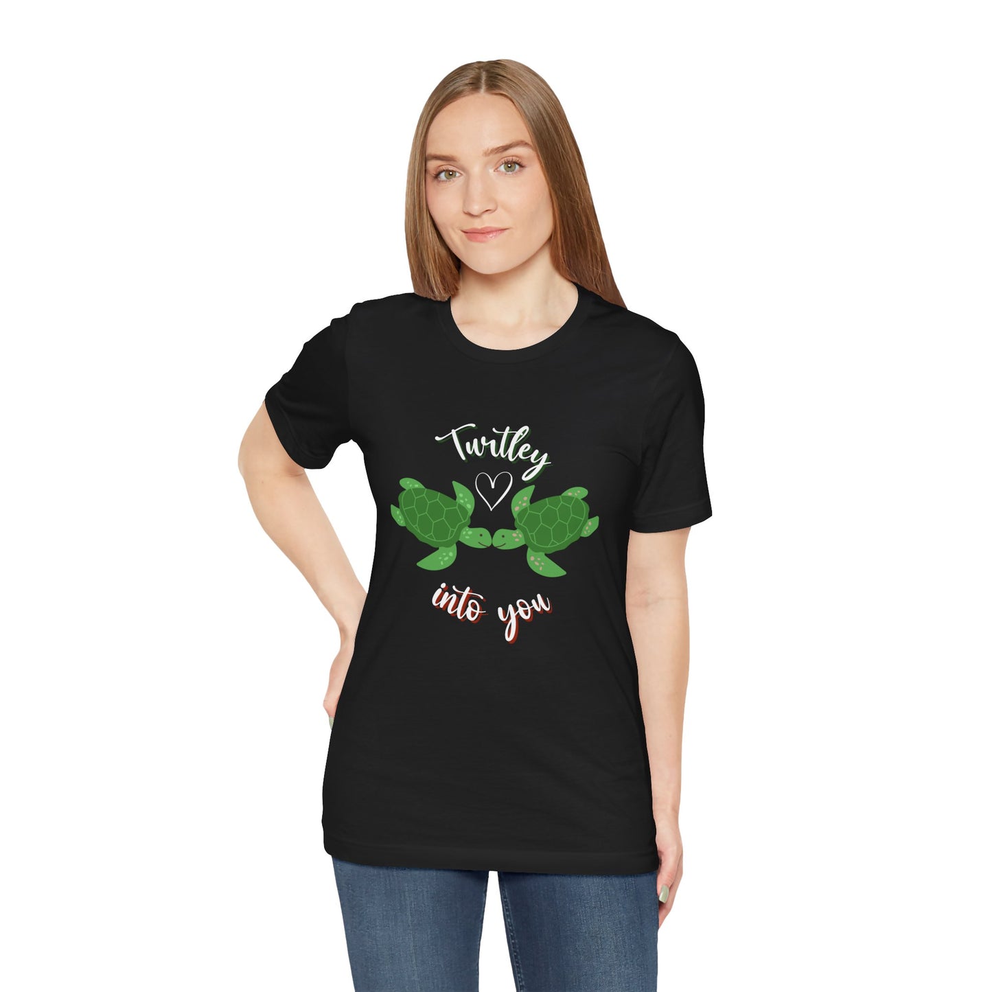 Unisex Cute Turtle Lover Turtley Into You T-Shirt