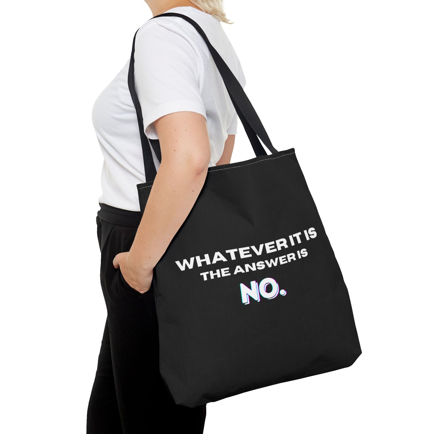 Unisex Self Love Positive Vibes Say NO Tote Bag Positive Mental Health Awareness Tote Bag