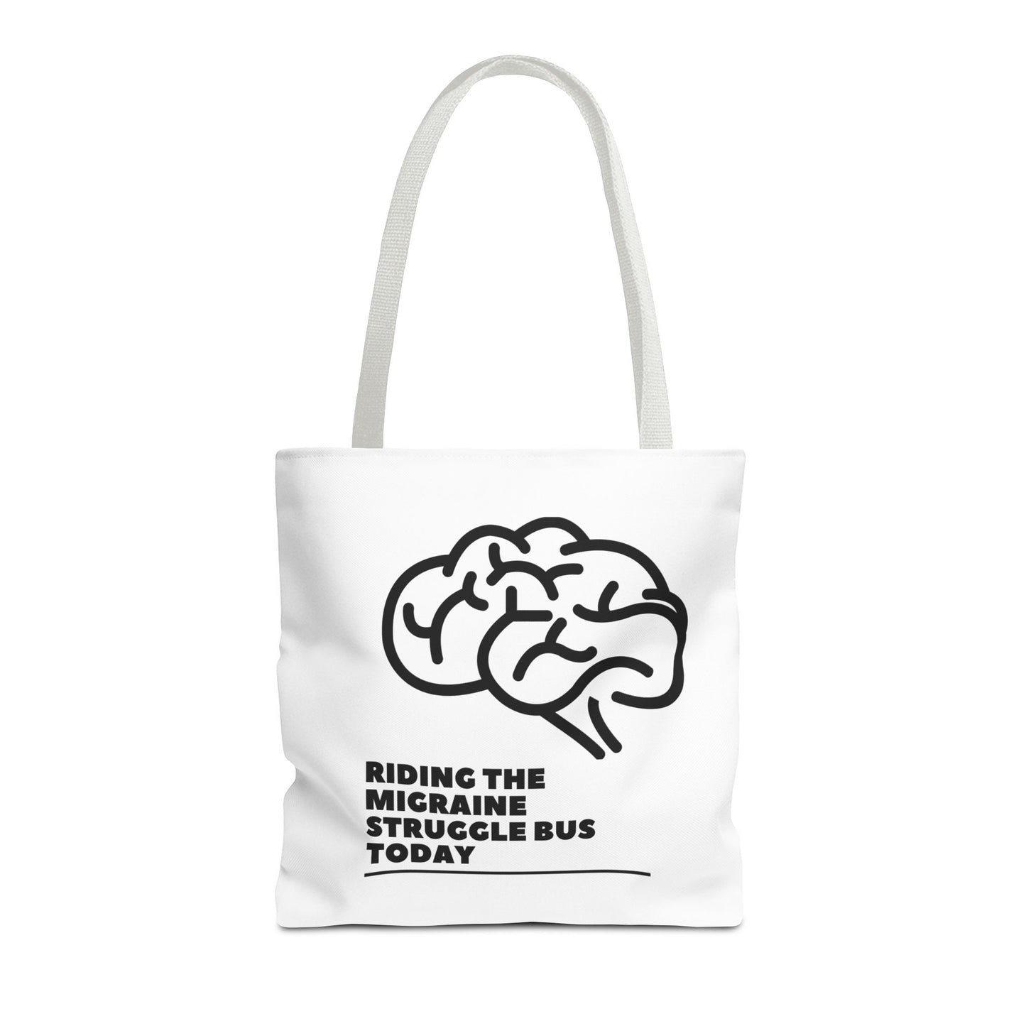 Unisex Migraine Day Invisible Illness Warrior Tote Bag